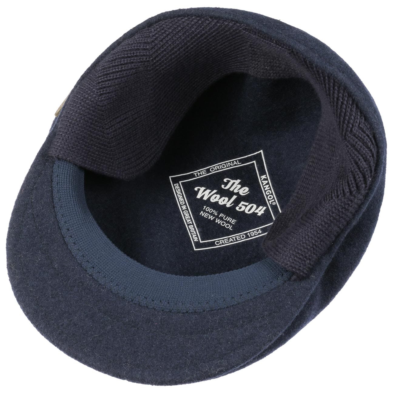 Kangol 504 Flat Cap with Ear Flaps - Winter Wool Hat for Men & Women - Perfect for Outdoor Activities, Hiking, and Cold Weather Fashion