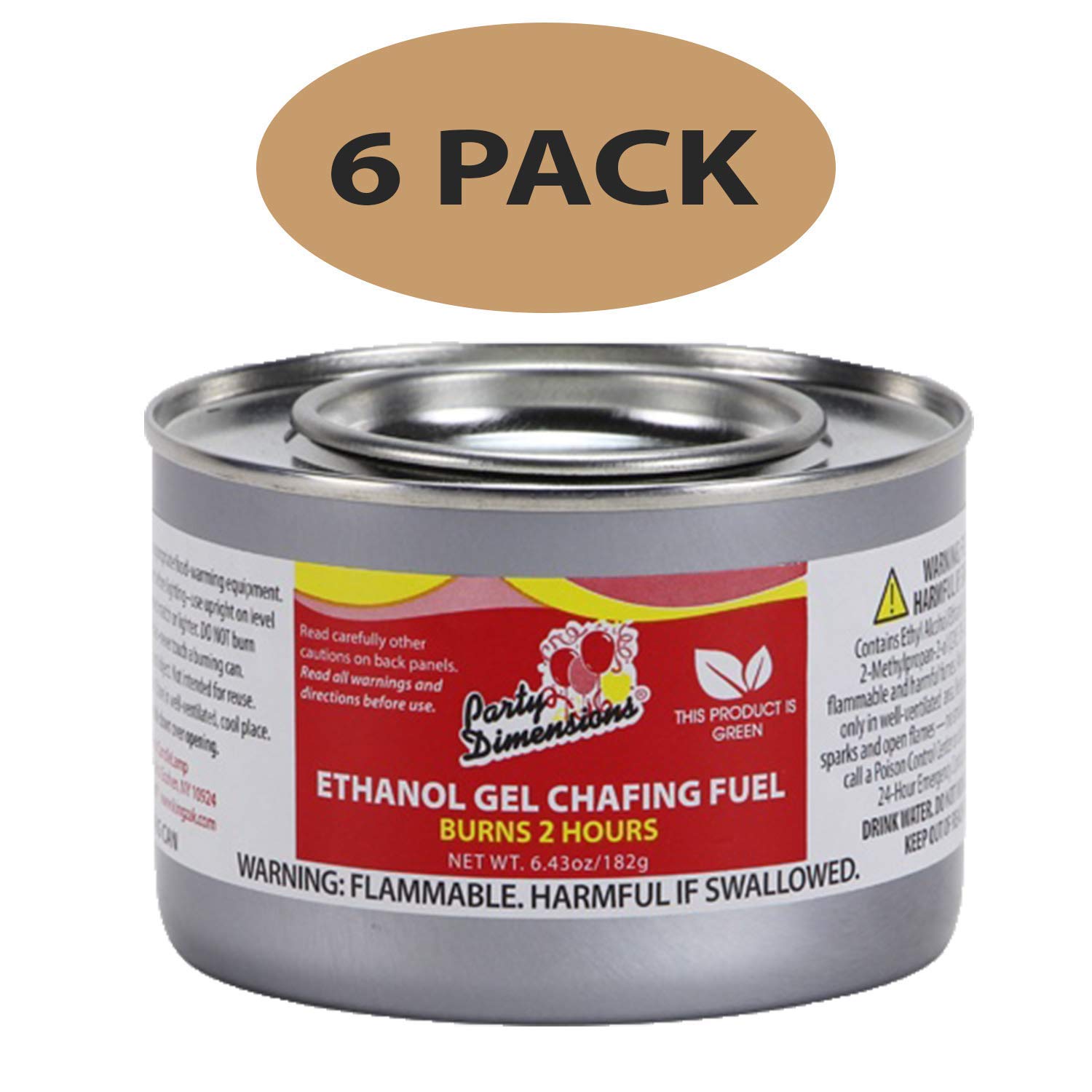 Stainless Steel Round Chafing Dish Buffet Set - 4 Quart Food Pan with Lids, Water Pan, Frame & 6 Fuel Cans - Complete Catering Warming Solution for Buffets, Parties, Weddings & Events