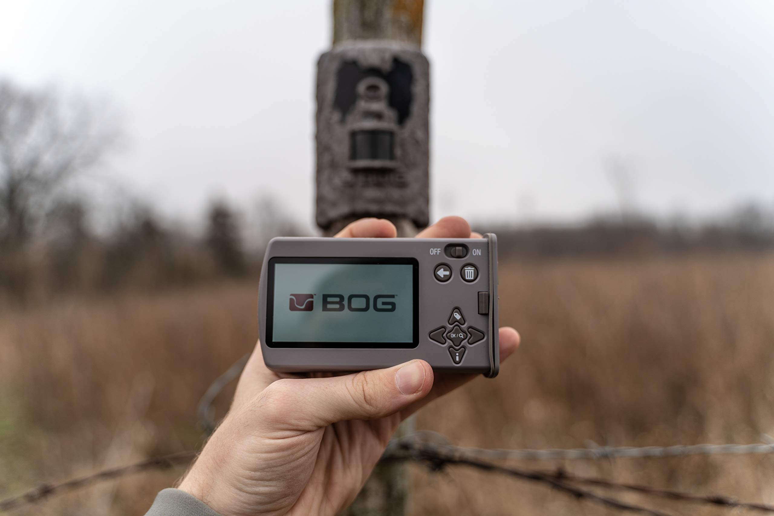 BOG Blood Moon Infrared 22MP & Clandestine Invisible Flash 18MP Trail Camera with Removable LCD Screen | Low Glow Night Vision, HD Video | Perfect for Hunting, Wildlife Monitoring, Home Security & Outdoor Surveillance
