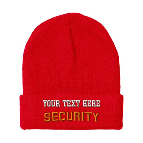 Red Personalized Text Here