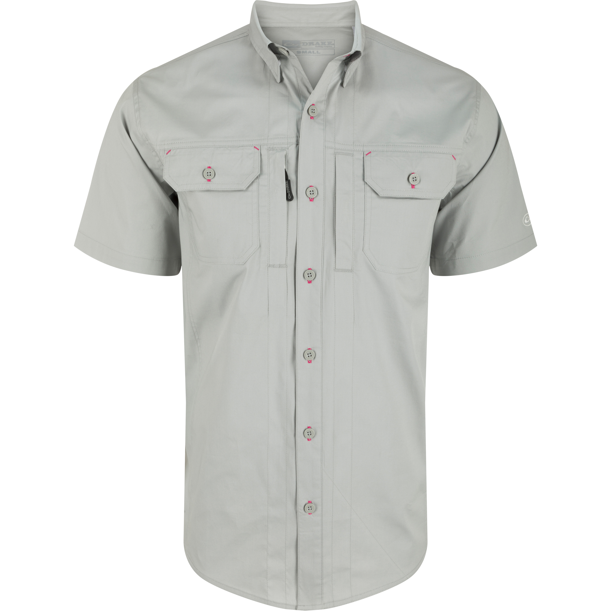 Wingshooter Trey Solid Short Sleeve Shirt - Men's Casual Button-Up Shirt for Outdoor Hunting, Fishing & Summer Adventures