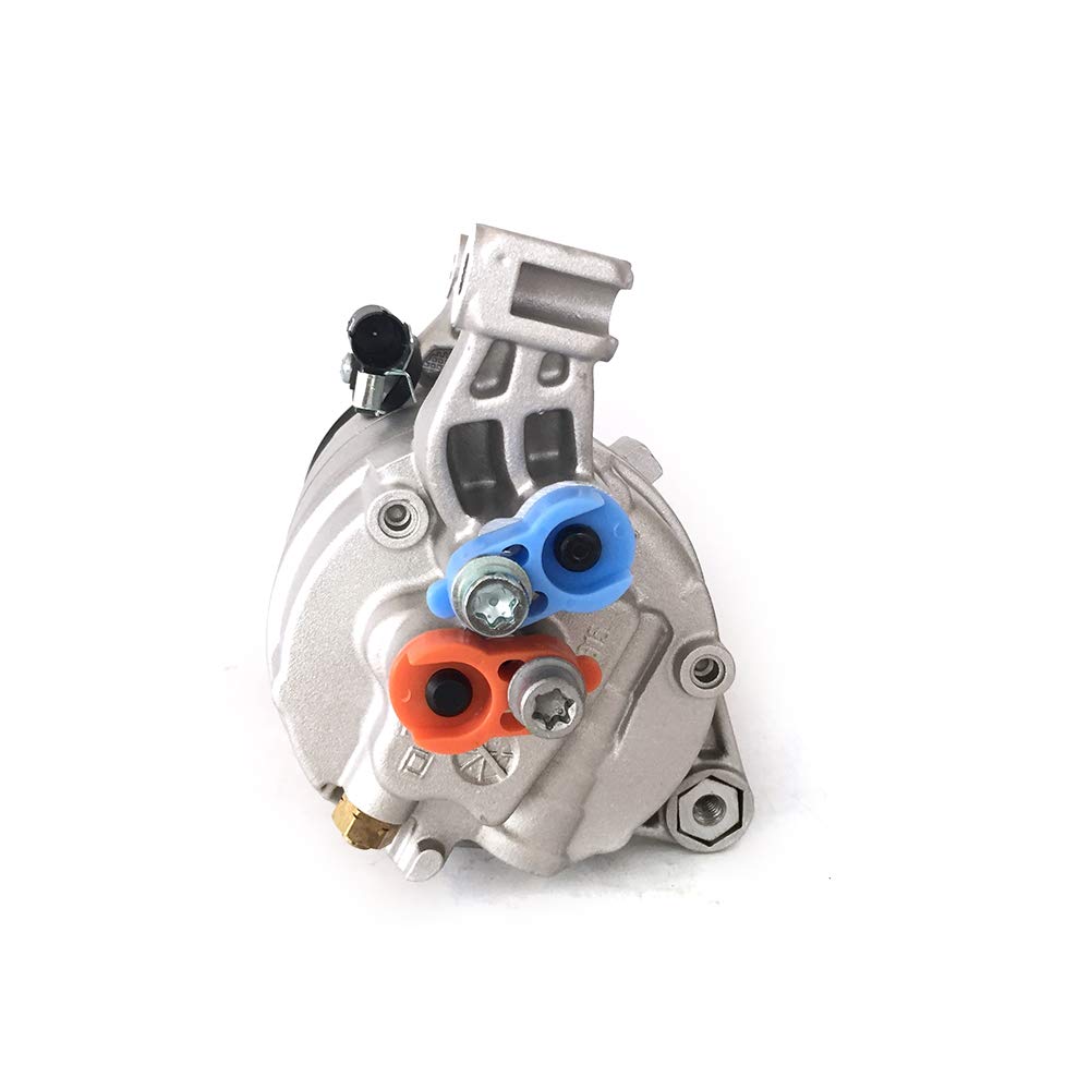 TBVECHI AC Compressor with Clutch - Compatible with Mini Cooper 2002-2006, 2003, 2004 L4 1.6L (Part# 97275) | Replacement Air Conditioner Compressor for Cooling System Repair | Perfect for Summer Driving & Road Trips