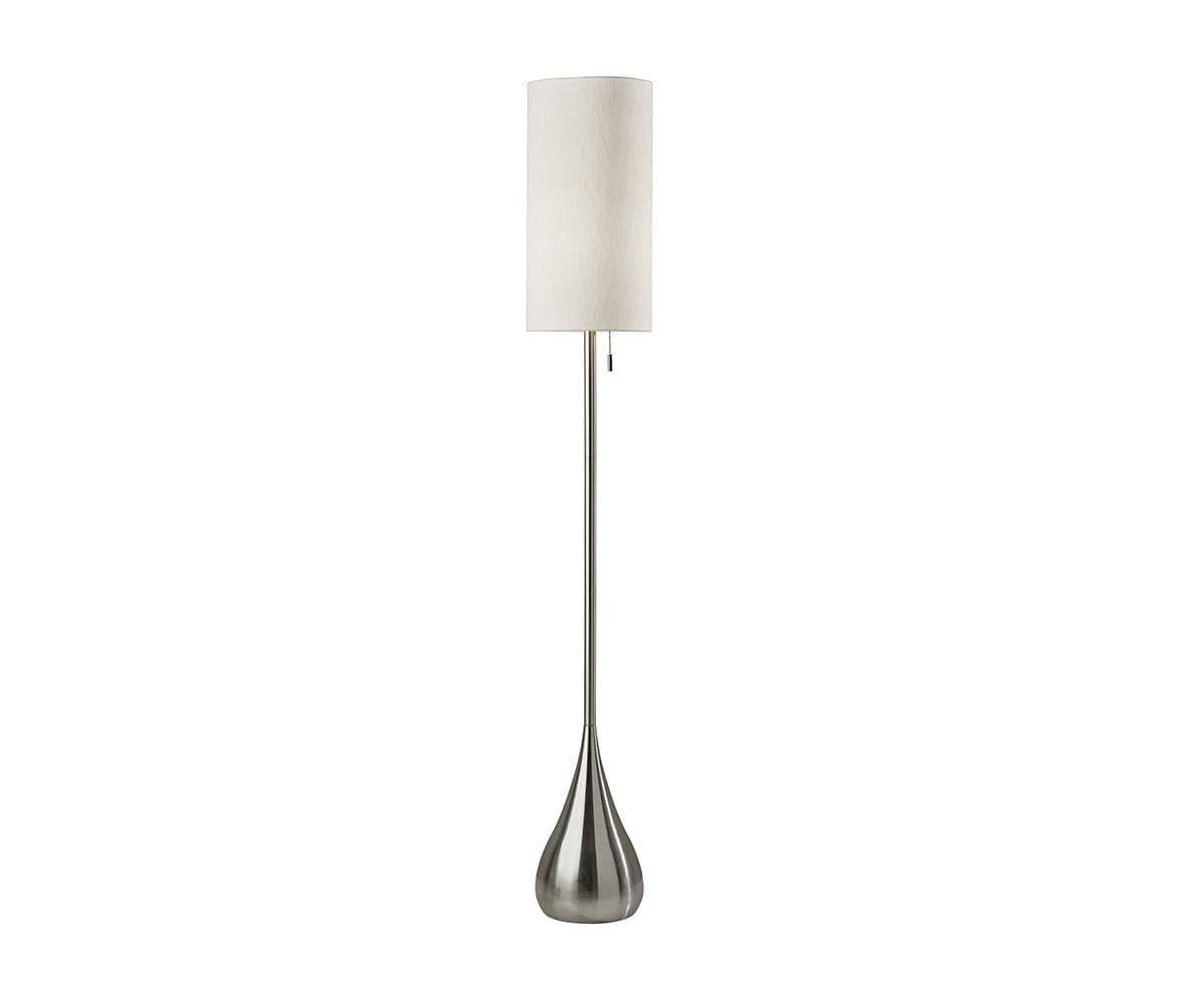 Modern Gemma Floor Lamp - Adjustable LED Standing Light for Living Room, Bedroom & Office - Warm White & Cool White Dimmable Lighting for Home Decor & Reading