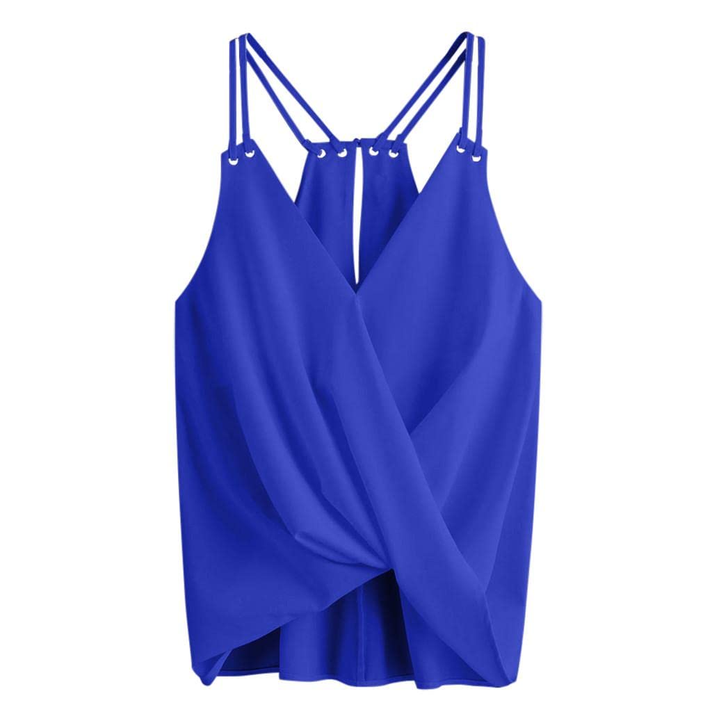 Vedolay Women's Letter Printed Sleeveless Crop Tank Top - Soft Loose Fit Workout Blouse for Yoga, Gym & Summer Fashion | Trendy Casual Tee for Women
