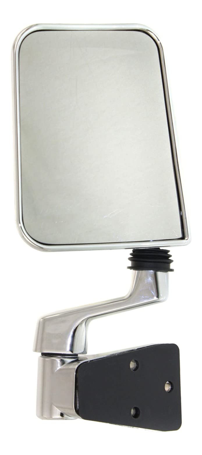 Garage-Pro Replacement Mirror for 1987-1995 Jeep Wrangler & 1997-2002 Wrangler TJ Driver Side - Manual Glass - Perfect for Off-Roading, Daily Commuting & Vehicle Restoration