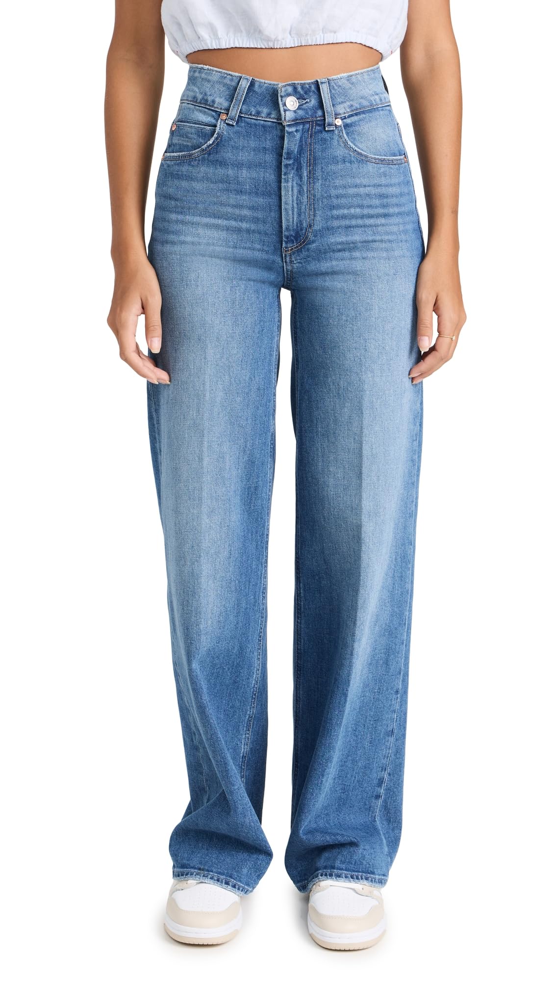 PAIGE Women's Sasha High Rise Skinny Jeans - Stretch Denim Pants for Casual Wear & Night Out