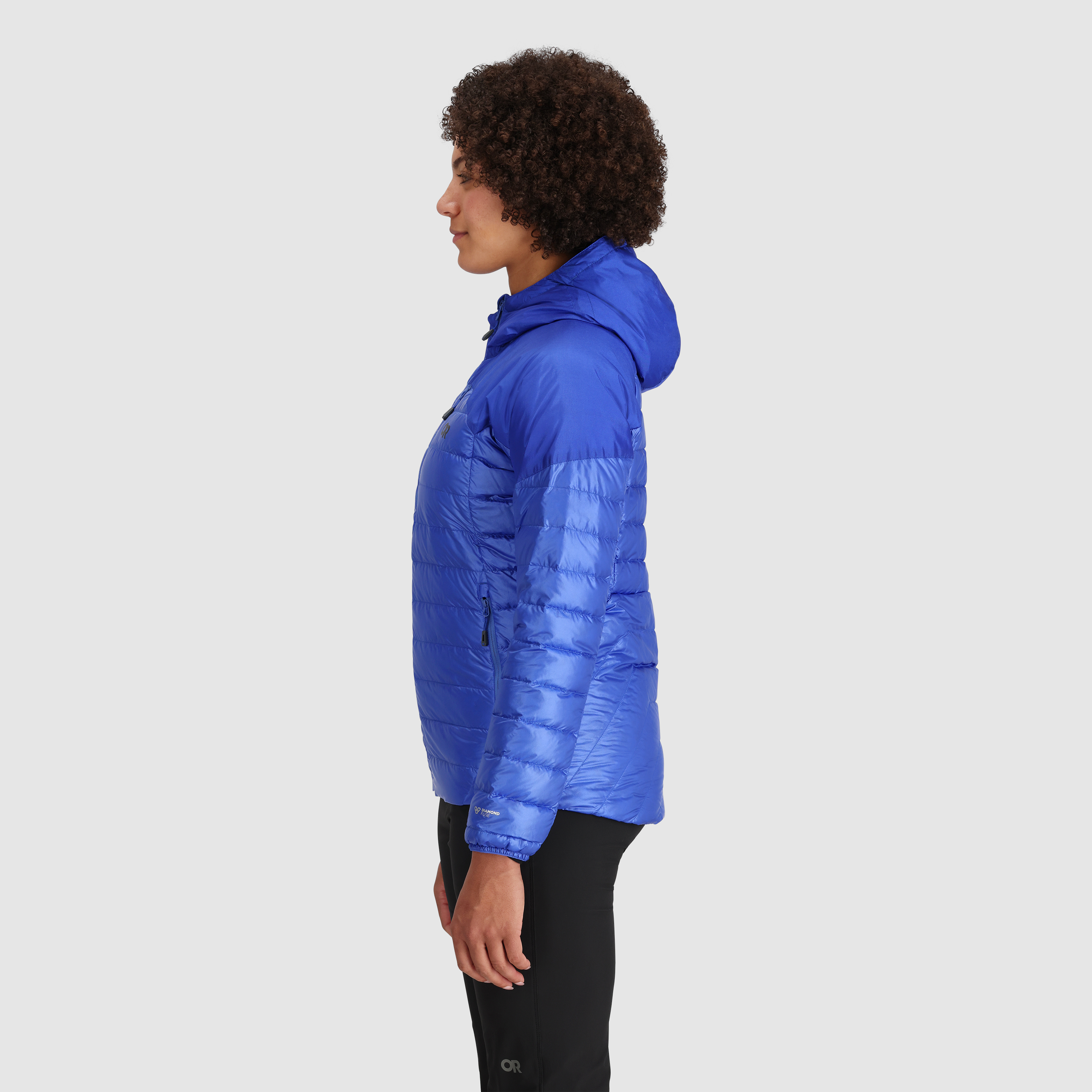 Women's Lightweight Helium Down Hooded Jacket - Warm Winter Coat for Hiking, Camping & Outdoor Activities