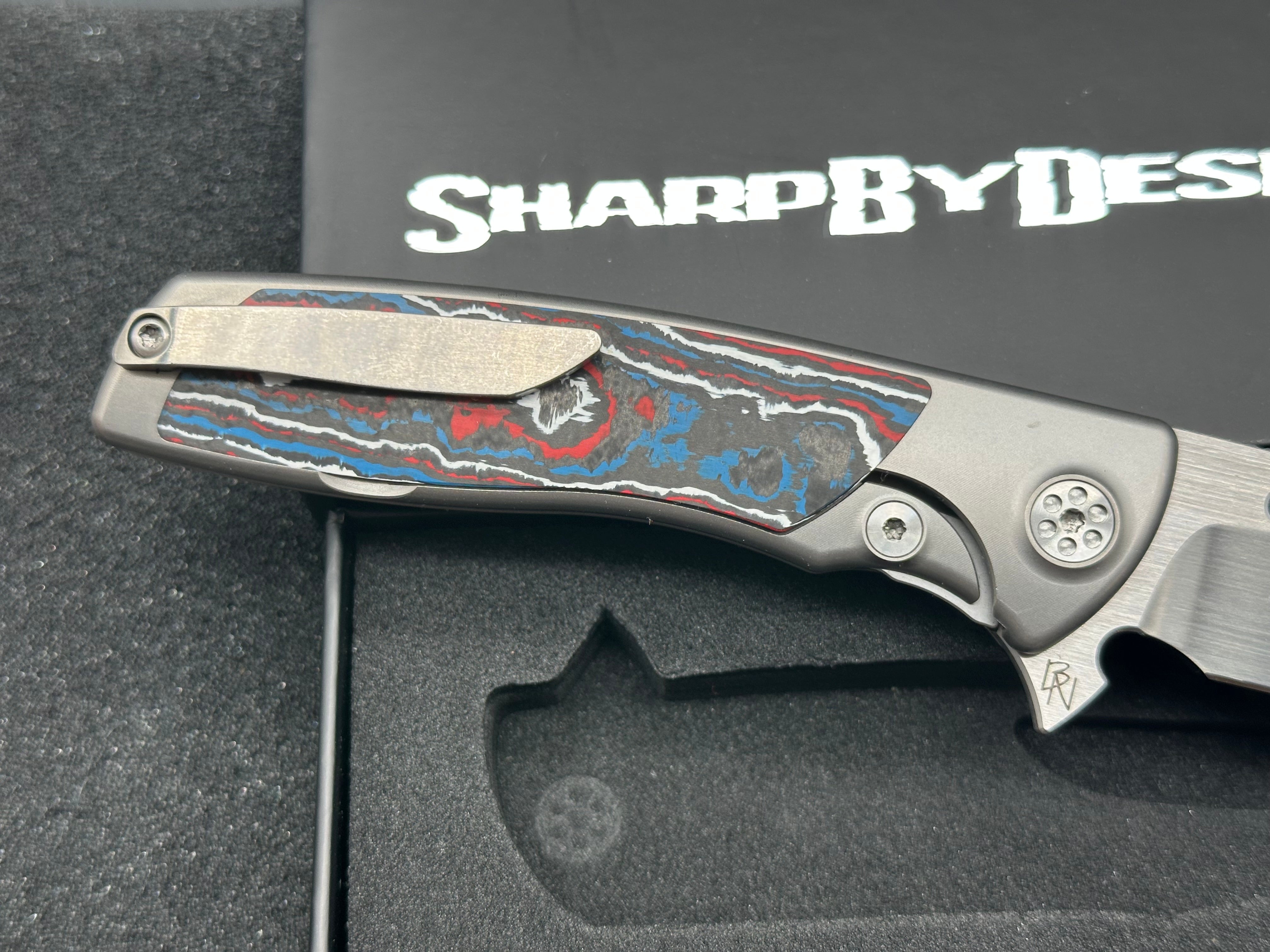 Sharp By Design Mini Evo Flipper Knife - 3.25