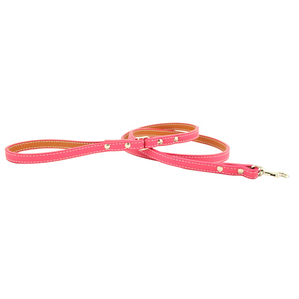 Premium Pink Tuscany Dog Leash - 0.5