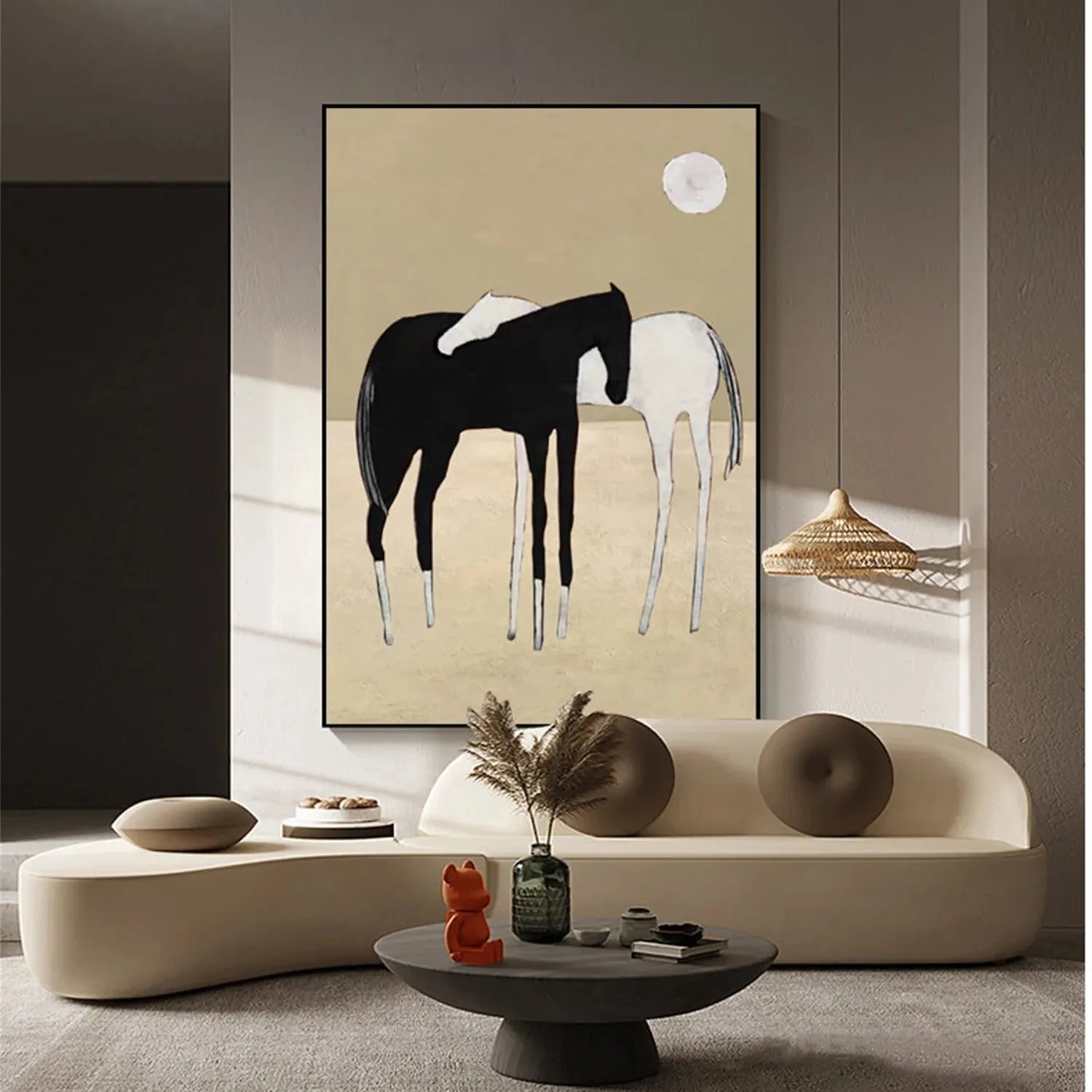 Animal Art Painting #AP074 - Handmade Wildlife Canvas Art for Home & Office Decor | Perfect for Living Room, Bedroom, or Gift