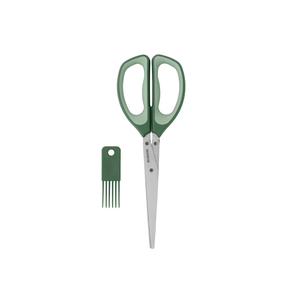 Premium 5-Blade Herb Scissors - Stainless Steel Kitchen Shears for Fresh Herbs, Parsley, Basil & Mint - Perfect for Cooking, Garnishing & Salad Prep