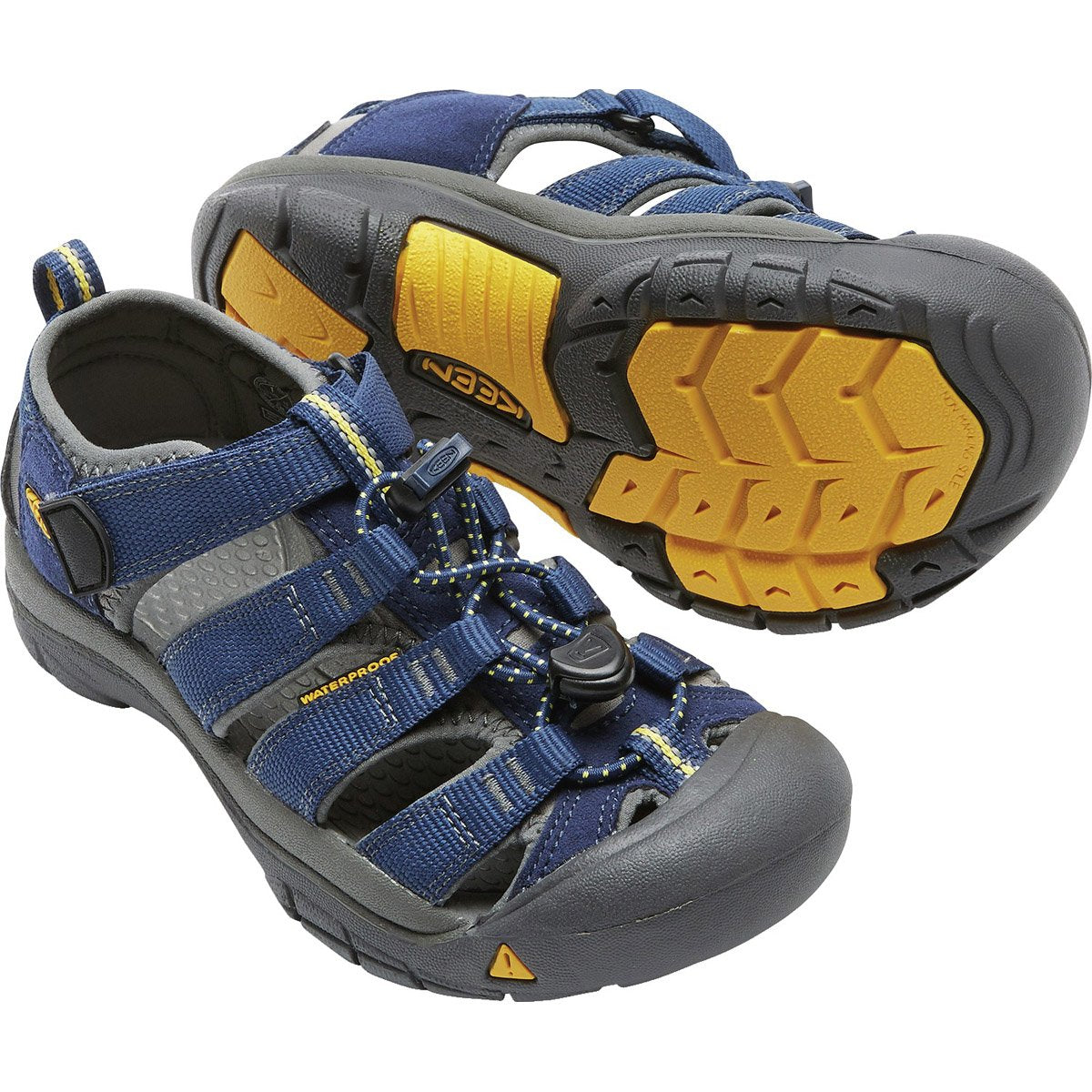 Big Kids Newport H2 Sandal - Waterproof & Comfortable Beach Shoes for Boys and Girls - Perfect for Swimming, Beach Walks & Summer Outdoor Activities