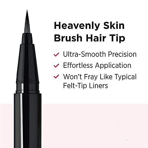 Black Smudge-Proof Mascara - Long Lasting Volumizing Waterproof Mascara with Eyeliner | Dramatic Eye Makeup Kit for Day & Night Wear
