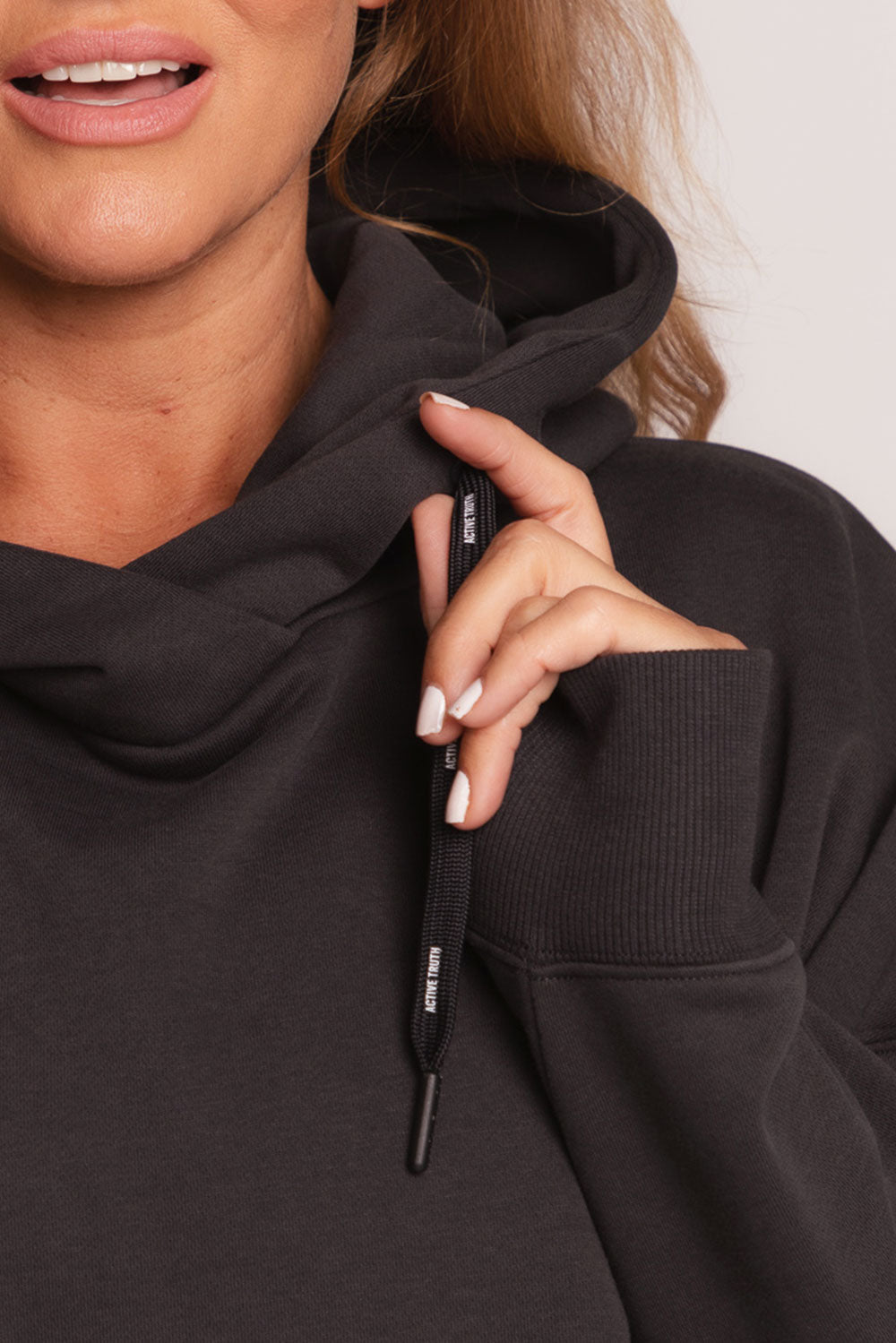 Off Duty Hoodie - Charcoal Black | Cozy Pullover Sweatshirt for Men & Women | Perfect for Casual Wear, Lounging & Outdoor Activities