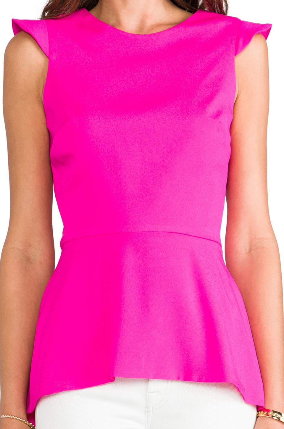 Stylish Naven Pink Armor Blouse for Women - Trendy Casual & Office Wear - Perfect for Work, Dates & Special Occasions