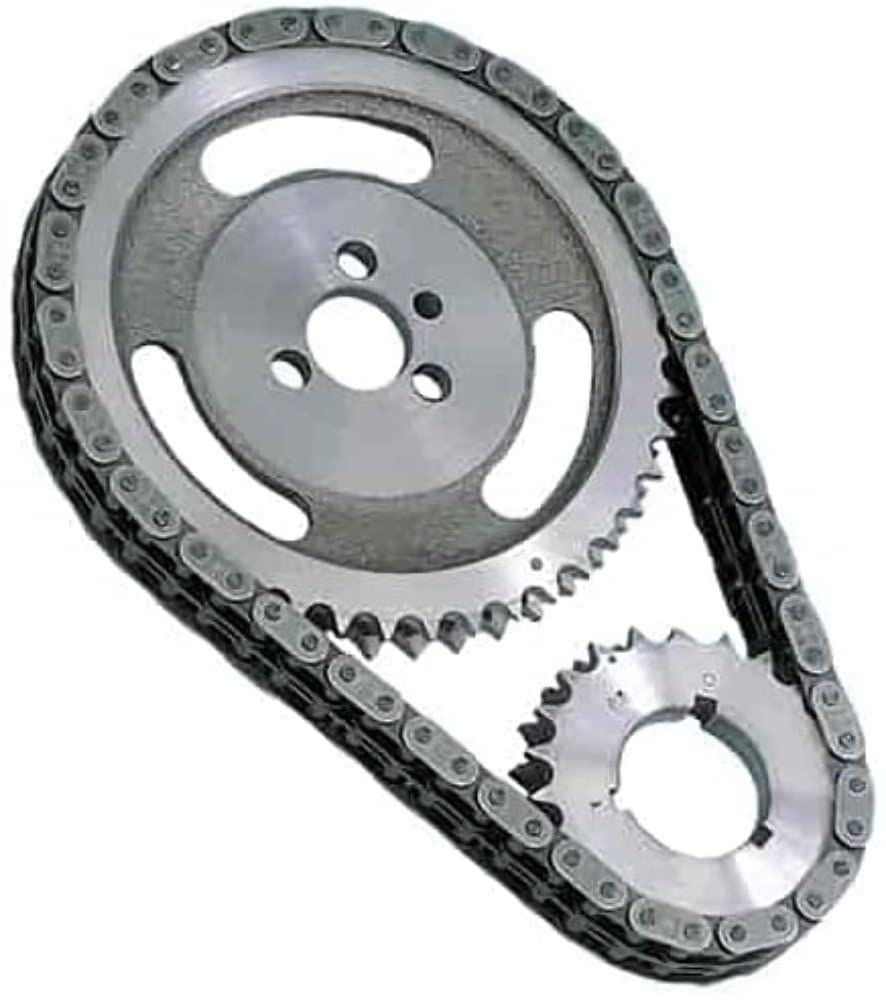 Milodon 15005 Premium True Roller Timing Chain for Big Block Chevy 396/502 - High Performance Engine Upgrade for Racing & Street Use