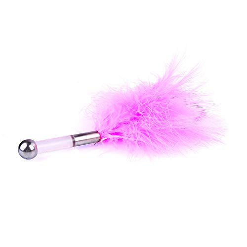 Premium Feather Teaser Stick - Sensual Adult Sex Toy Restraint Kit with Anal Plug & Massager - Enhance Intimacy for Couples, BDSM Play & Spicy Bedroom Adventures