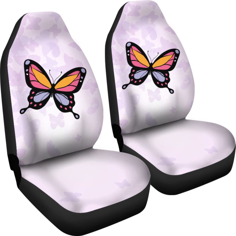 Colorful Butterfly Car Seat Covers - Soft & Breathable Universal Fit for Cars, SUVs & Trucks - Protect Seats from Wear & Pets - Perfect for Road Trips & Daily Commute