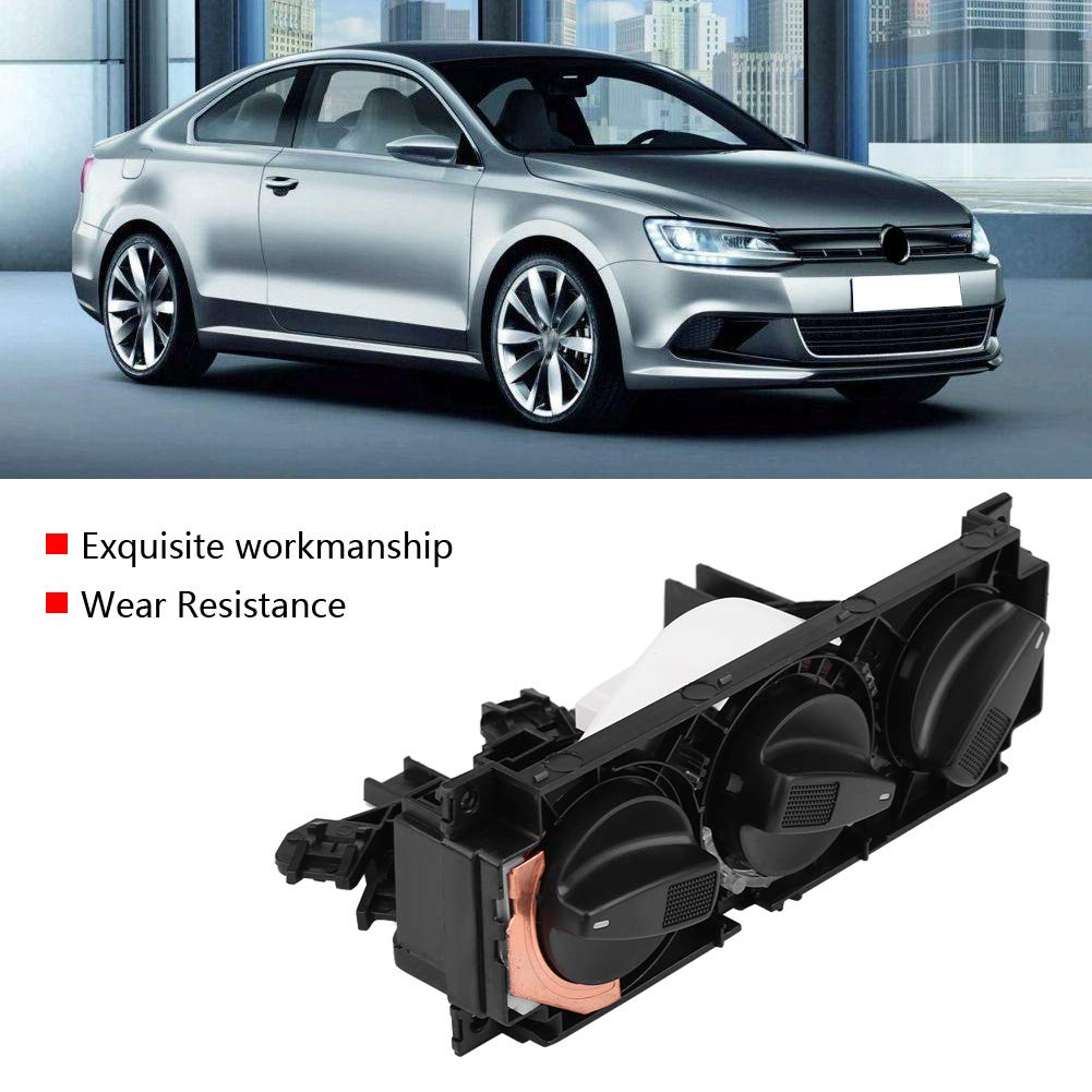 KIMISS AC Heater Control Switch 1H0820045D - Compatible with MK3 Eurovan Climate Control Module | Car Air Conditioner & Heater Switch Replacement | Perfect for Climate Control System Repair & Maintenance