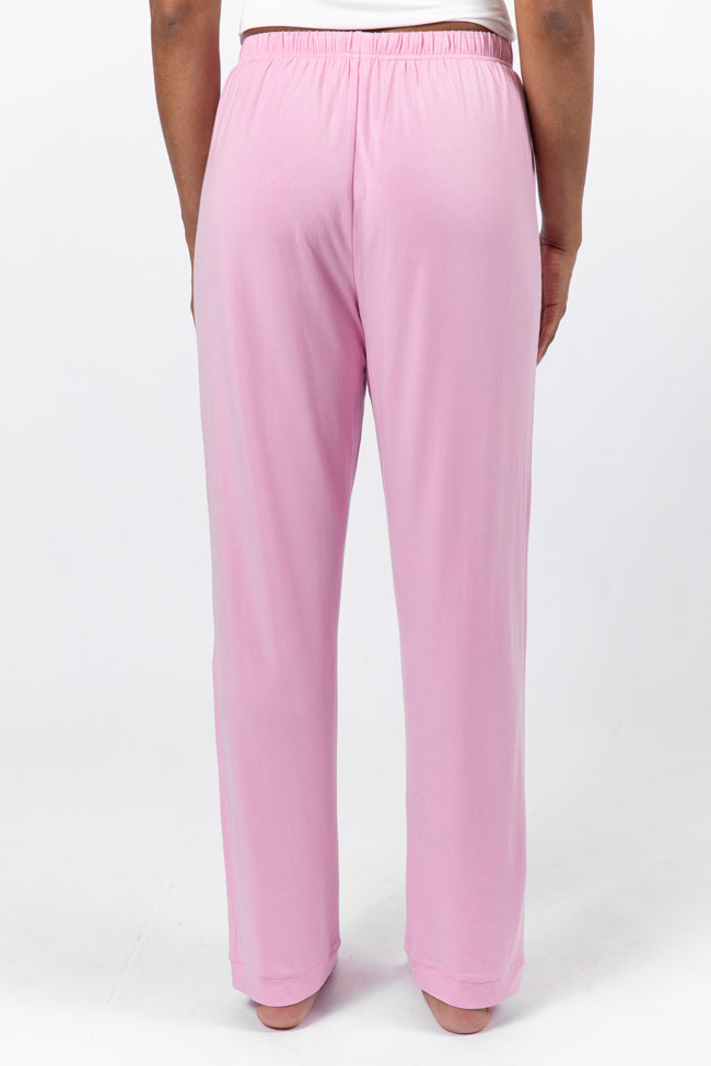 Soft Pink Bamboo Pajama Set - Breathable & Comfortable Sleepwear for Women - Perfect for Lounging, Sleepovers & Relaxing at Home