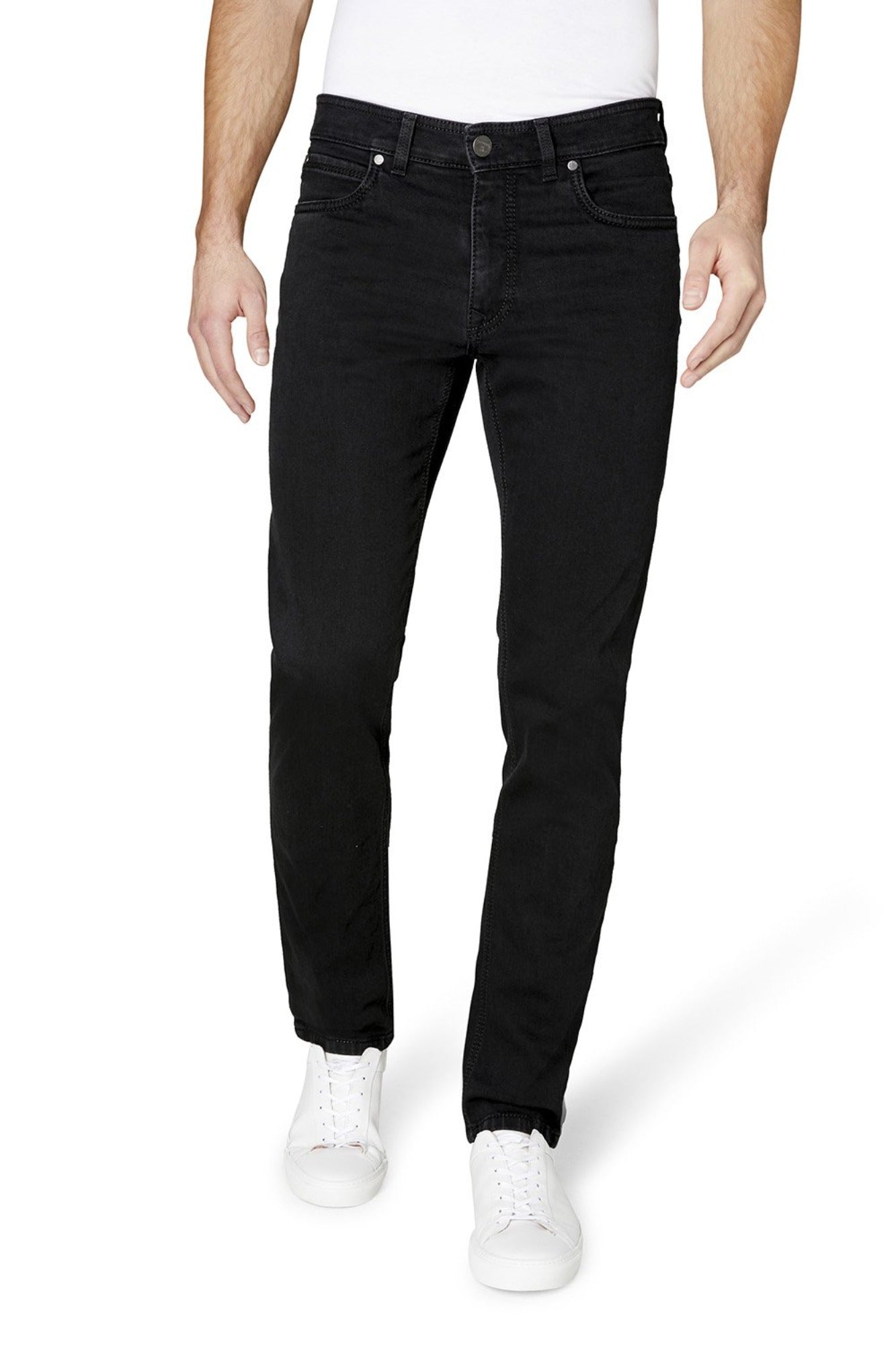 GARDEUR BATU SUPERFLEX DENIM JEANS for Men - 32 Inch Length, Black (799) - Comfortable Stretch Jeans for Casual Wear & Office