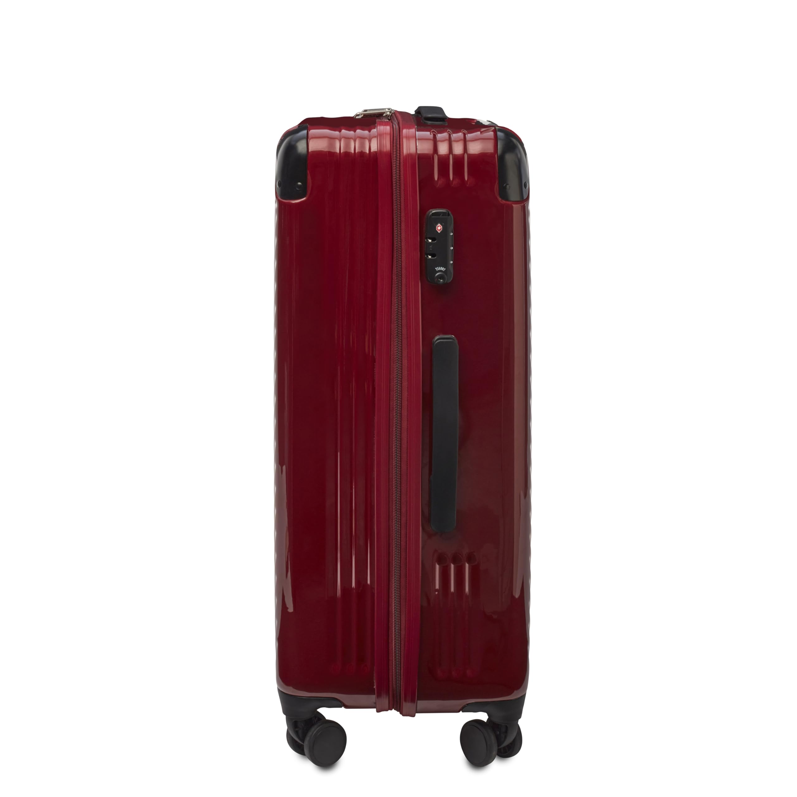 Wine Enthusiast Vino-Voyage TSA-Approved 12-Bottle Wine Suitcase - Premium Wine Travel Carrier for Airplane & Road Trips - Perfect for Vacation, Gifts & Wine Tours