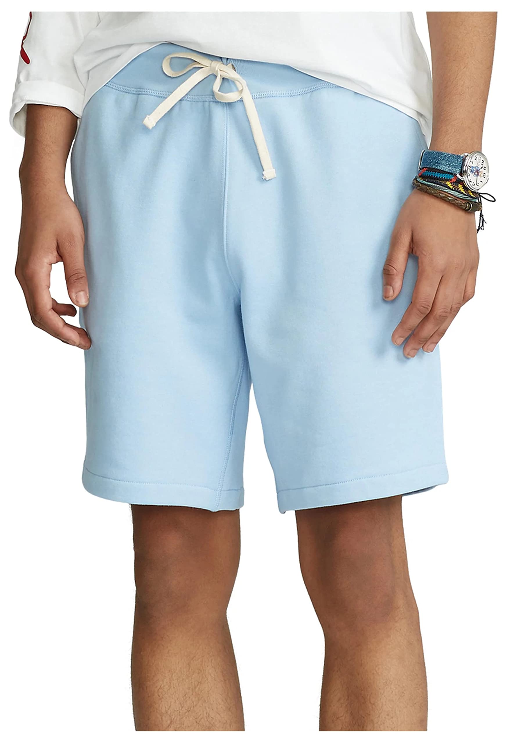 Ralph Lauren Men's Classic Pony Fleece Shorts - Comfortable Cotton Casual Shorts for Summer, Gym, and Lounge Wear