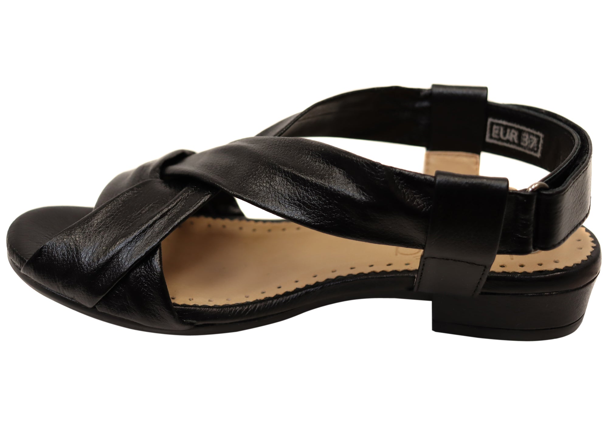 Opananken Janice Women's Comfortable Brazilian Leather Sandals - Breathable Summer Slides for Beach, Pool & Casual Outings