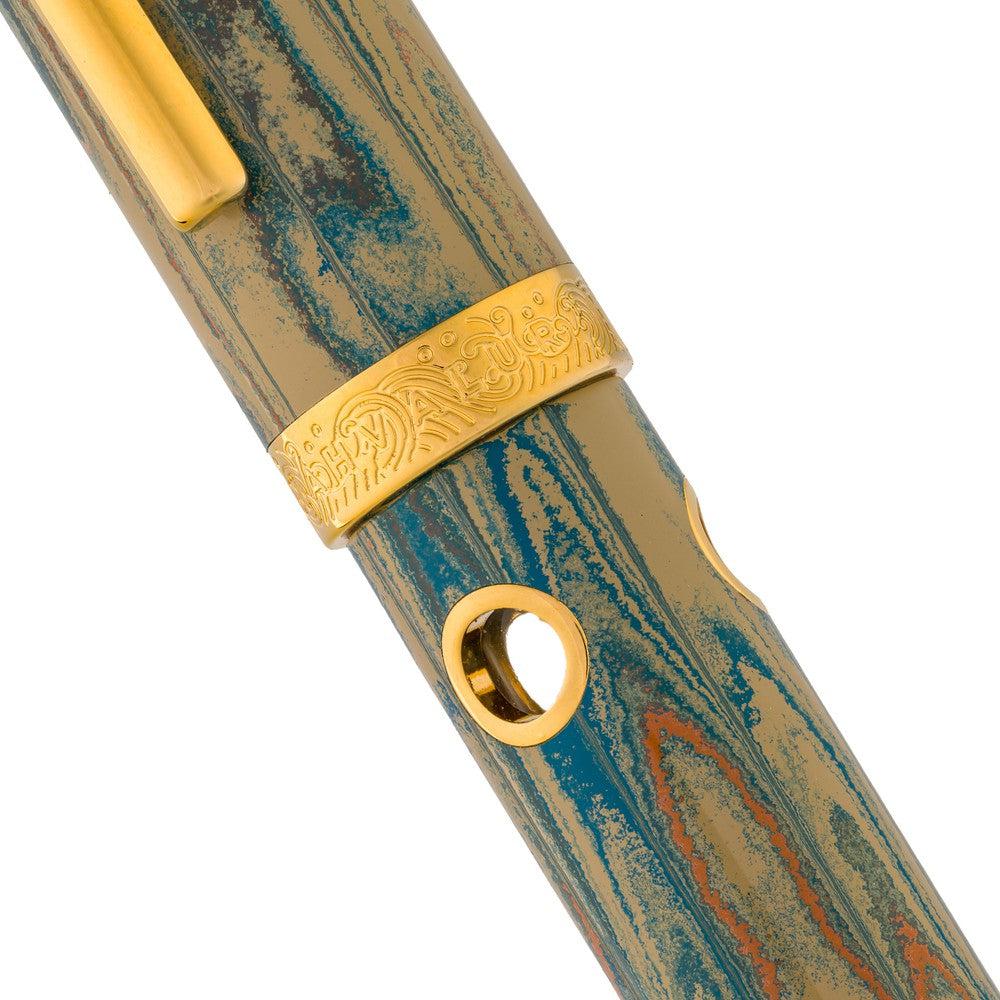 Nahvalur (Narwhal) Nautilus Terra Firma Fountain Pen - Limited Edition 2024 - Premium Writing Instrument for Professionals & Collectors - Perfect for Office, Journaling & Gift Giving