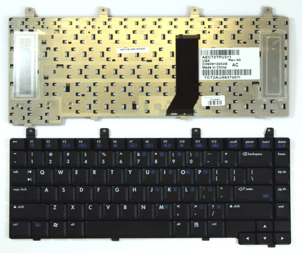 Black US Layout Replacement Laptop Keyboard for Compaq Presario R3250EA - Perfect for Typing, Gaming & Office Work