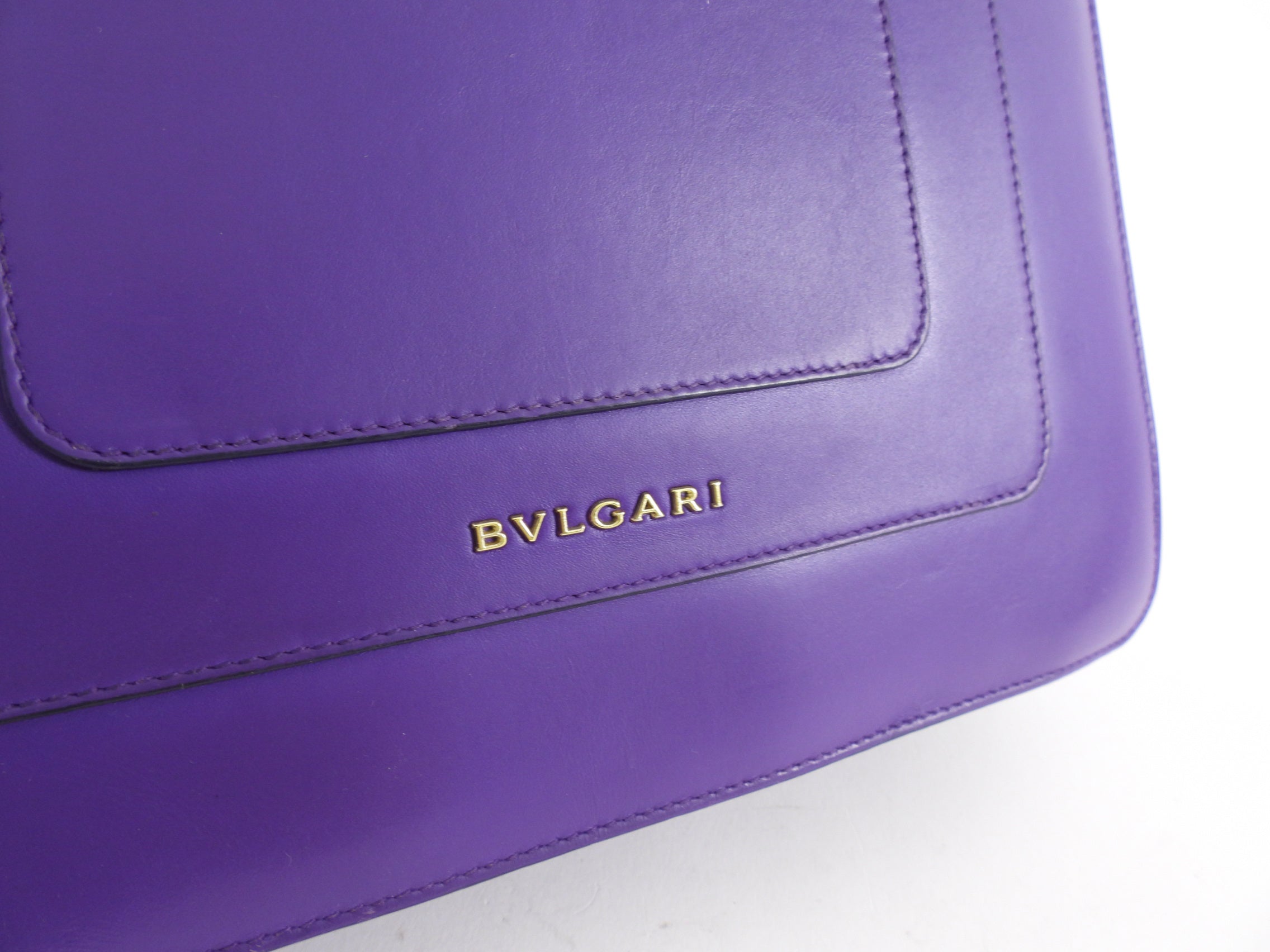 Bvlgari Serpenti Forever Flap Purple Large Crossbody Bag - Luxury Designer Handbag for Women, Perfect for Evening Parties & Special Occasions