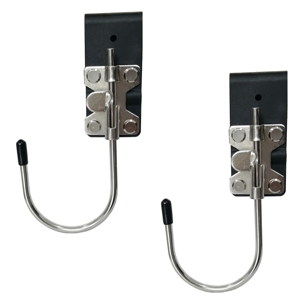 2 PCS Heavy Duty Tool Belt Hooks - Quick Hanging Belt Clips for Power Tools & Accessories - Ideal for Electricians, Carpenters & DIY Projects - Perfect for Job Sites & Home Workshops