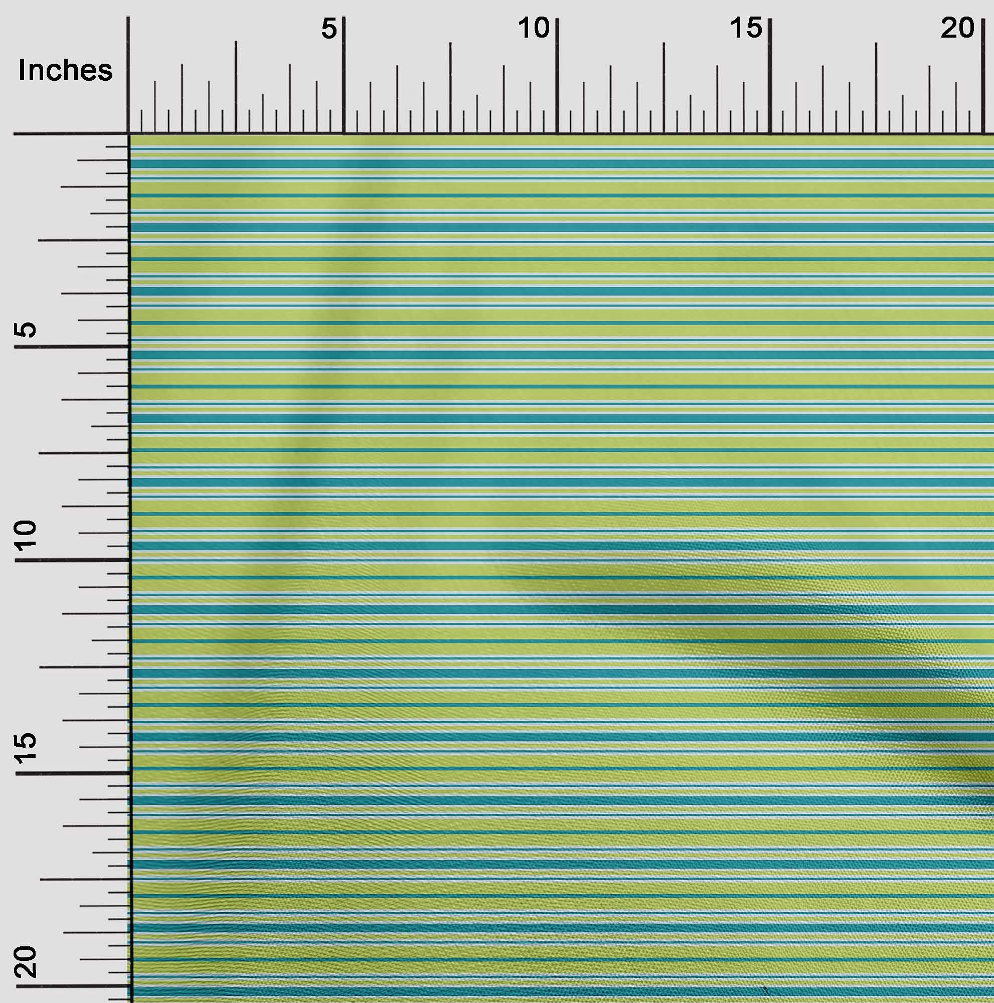 Premium 100% Cotton Poplin Twill Lime Striped Fabric by The Yard - 56 Inch Wide for DIY Clothing & Sewing Projects | Perfect for Dresses, Shirts, and Home Decor