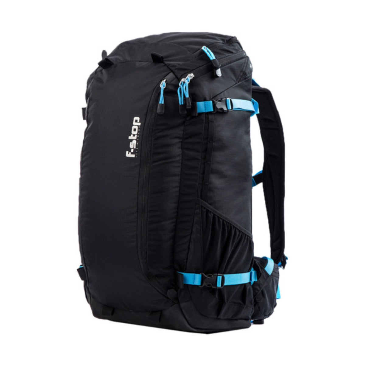 F Stop Loka UL 37L Backpack - Lightweight Hiking & Travel Backpack for Outdoor Adventures (Black/Blue) - Perfect for Camping, Trekking & Air Travel