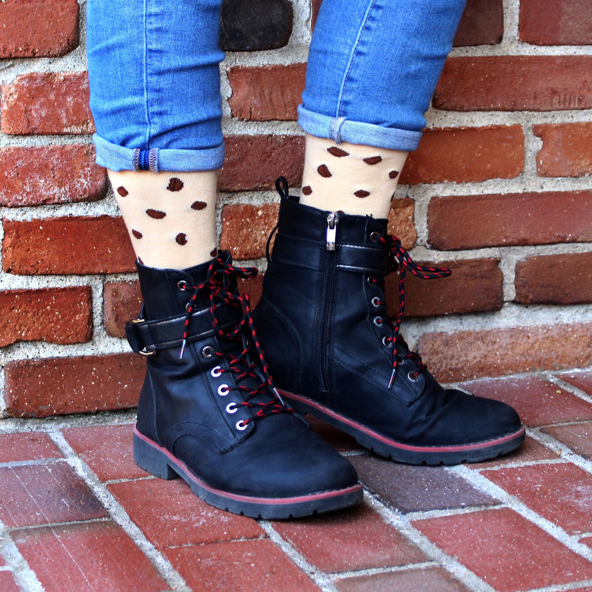BambooMN Novelty Socks for Women & Teens - Fun Crazy Socks for Casual Outfits | Cute & Comfortable Ankle Socks for Everyday Wear, Gifts, and Funny Fashion