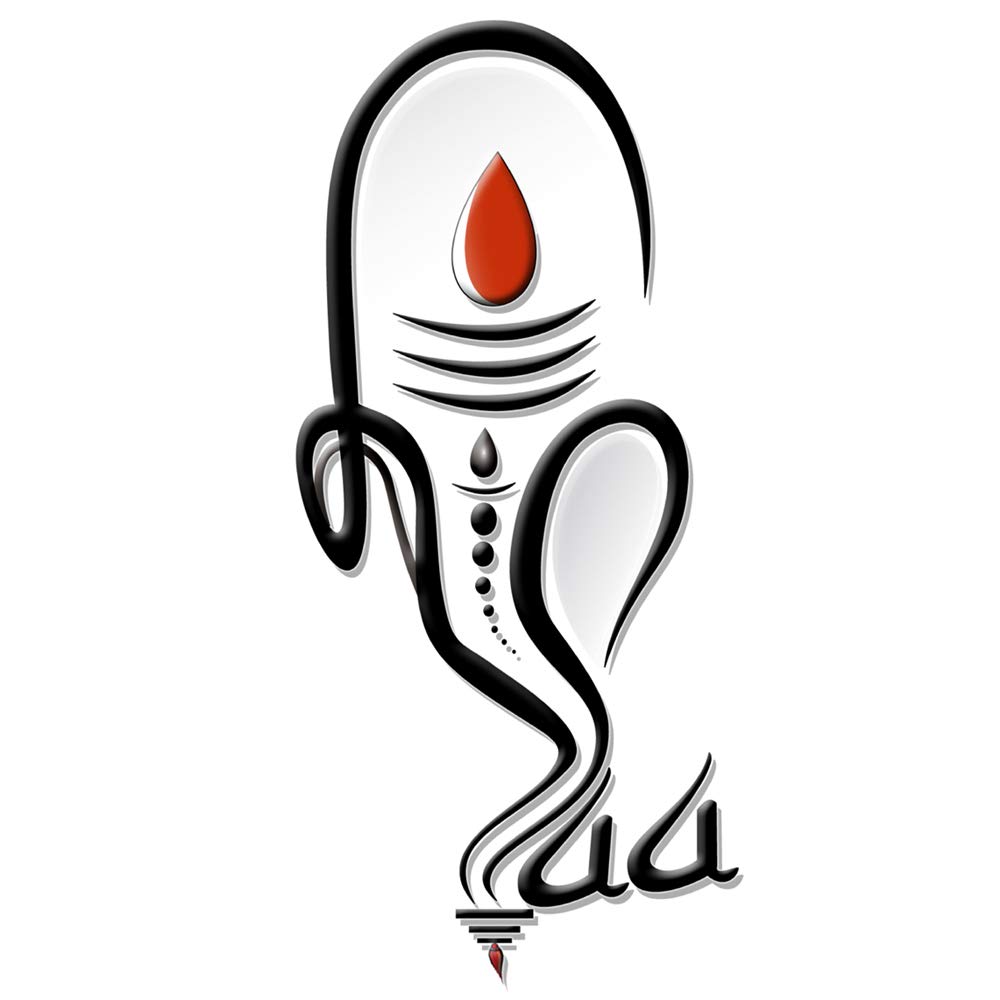 Voorkoms® Ganesh Maa Temporary Tattoo - Waterproof Body Art for Men & Women - Spiritual Hindu Design for Festivals, Yoga & Cultural Events