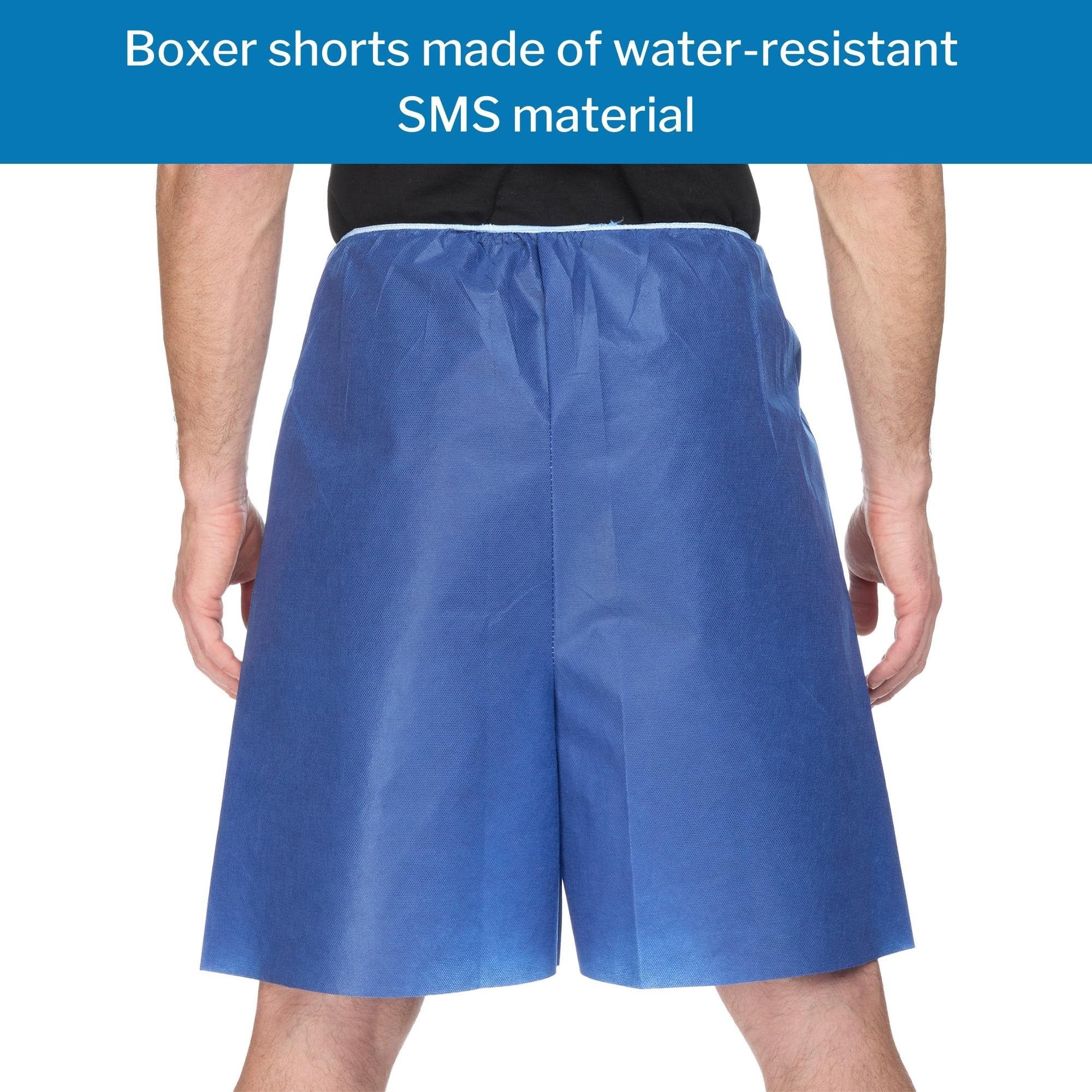 McKesson Disposable Patient Exam Shorts - Non-Woven Material, Elastic Waist (38