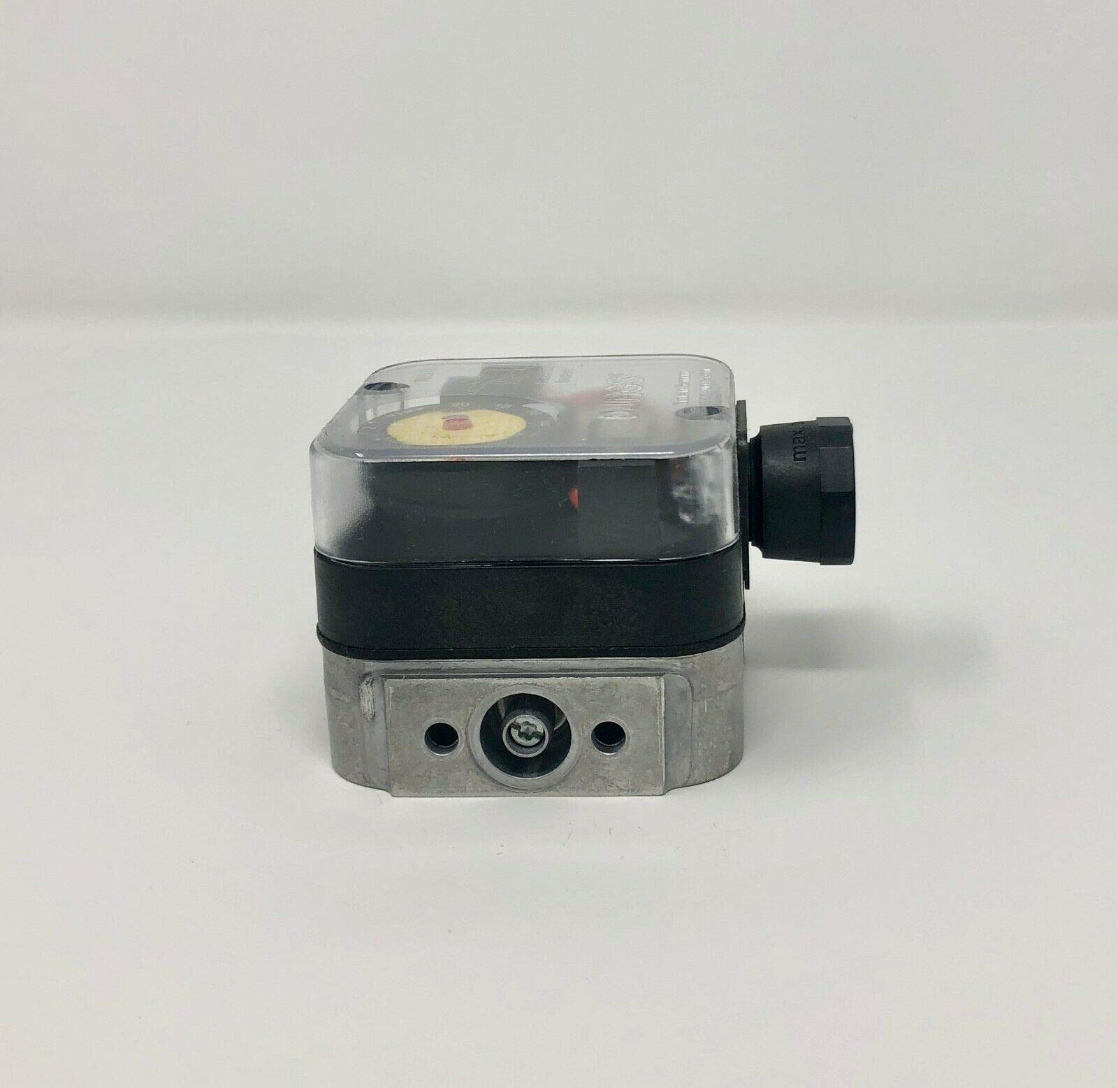 266945 Gas Pressure Switch - NEMA 4 Rated (Formerly 217-340A) - 1 to 20 W.C Pipe Mount - Manual Reset SPDT Switch 10A @ 120VAC - Ideal for HVAC, Industrial Equipment & Gas Furnace Safety Controls