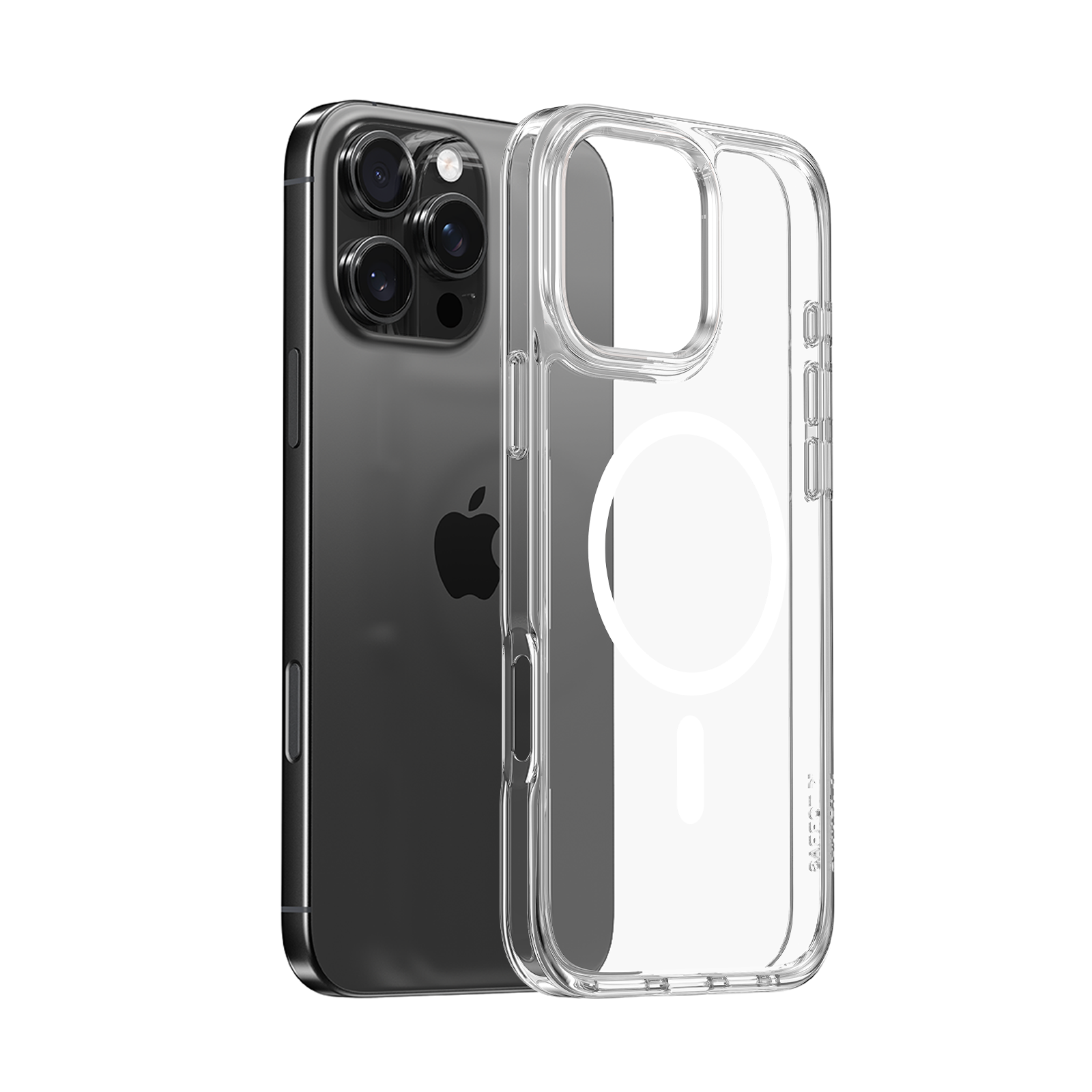Guardian Mag Magnetic Case for iPhone 16 Pro Max - Shockproof Protective Cover with Strong Magnets for Magsafe Charging | Perfect for Work, Travel & Outdoor Activities