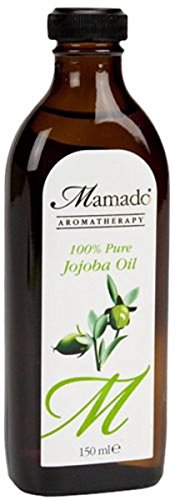100% Pure Jojoba Oil for Skin & Hair Care - 150ml by MAMADO | Natural Moisturizer for Face, Body & Scalp Massage | Perfect for Dry Skin, Acne Treatment & Hair Growth