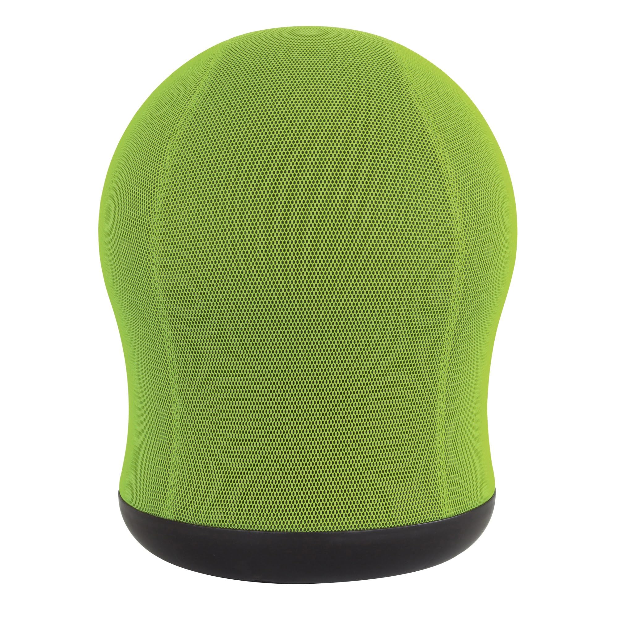 Safco Zenergy Swivel Ball Chair - Anti-Burst Vinyl Exercise Stability Ball Chair for Home Office & Classroom - Active Seating Solution for Kids & Adults - Green Mesh Back Support - Perfect for Studying, Working & Fitness Training