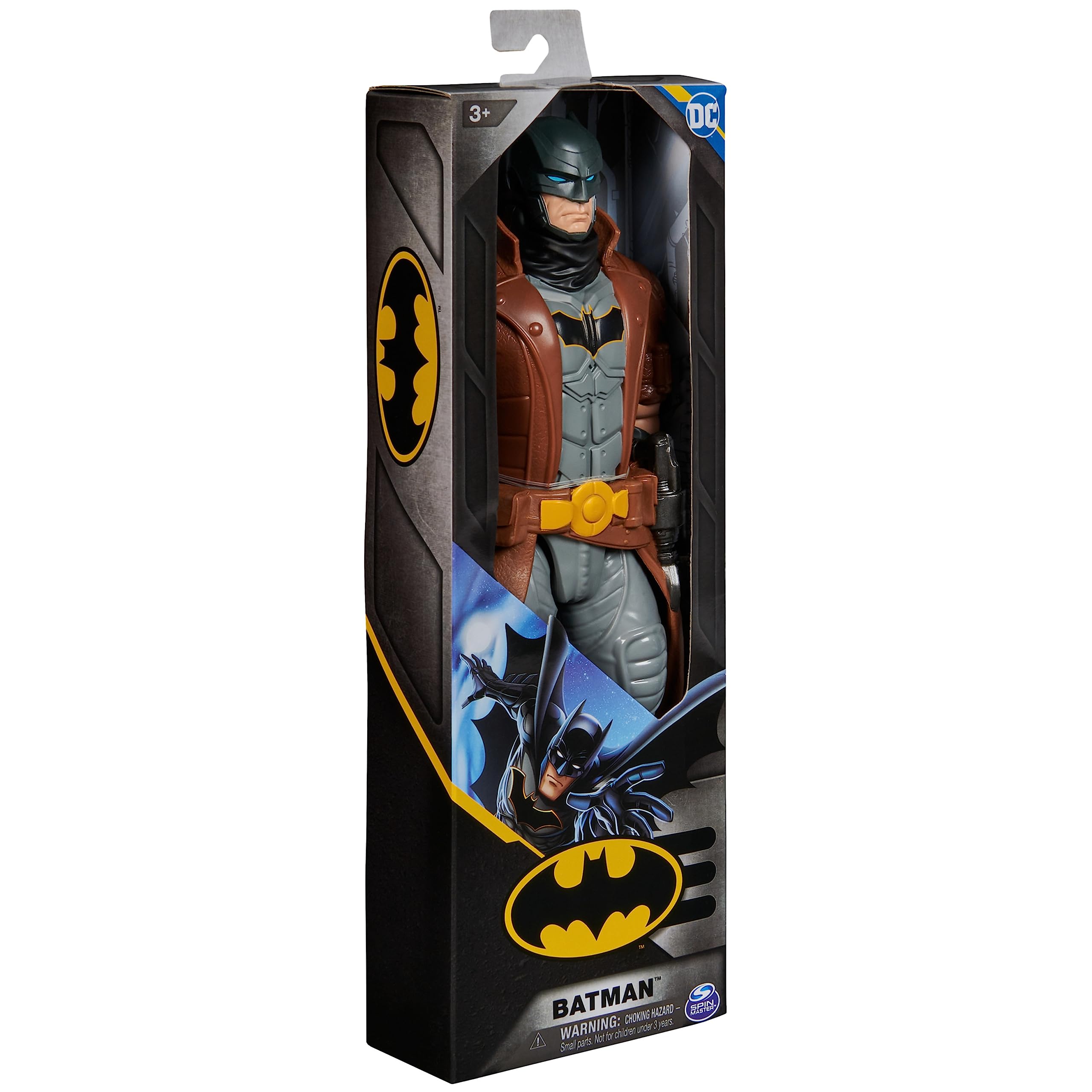 DC Comics Batman 12-inch Action Figure - Collectible Superhero Toy for Kids Ages 3+, Perfect for Birthday Gifts & Superhero Playtime