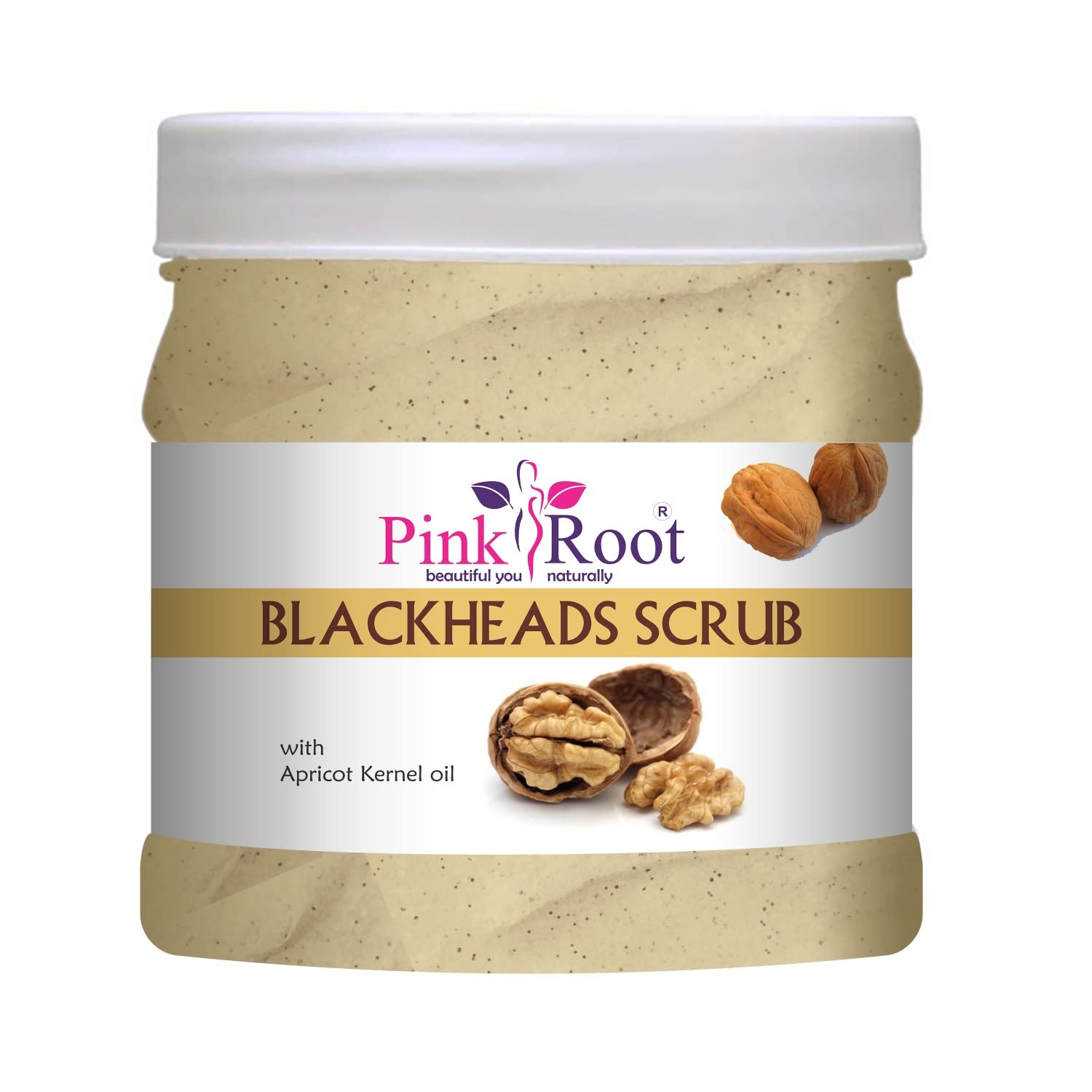 Pink Root Blackhead Scrub & Diamond Mask Set - 500gm Each for Deep Cleansing & Exfoliation | Perfect for Acne-Prone & Oily Skin Care Routine