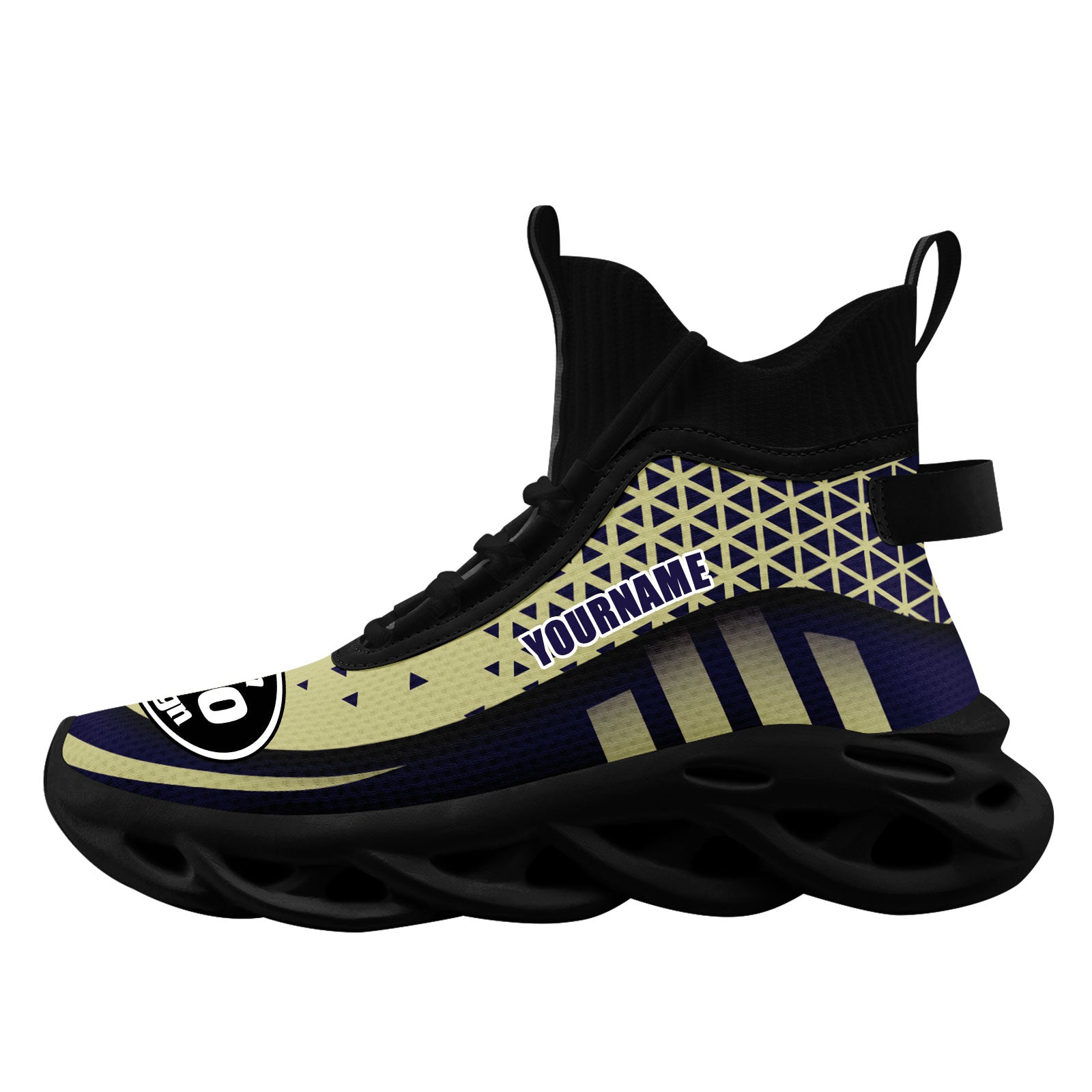Custom Maxsoul Personalized Sneakers & Hat Combo - Trendy Unisex Athletic Shoes & Matching Cap for Running, Gym, and Streetwear Fashion (Style D023029)