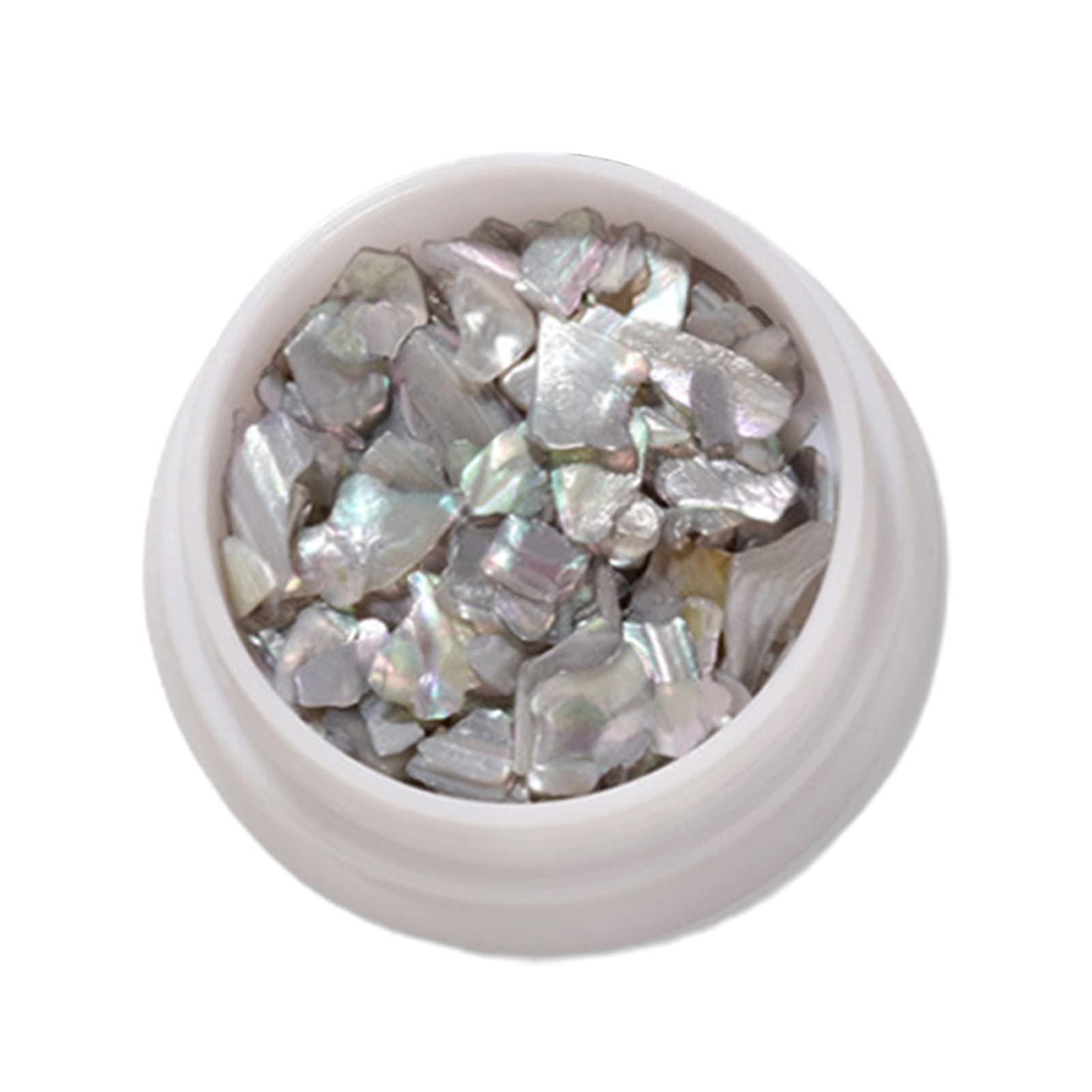 Premium 3D Nail Art Shell & Irregular Abalone Sequins - DIY Nail Design Accessories for Manicure, Craft & Nail Supplies | Perfect for Women & Girls Nail Art, Salon Decor, Party Makeup & Gift Ideas