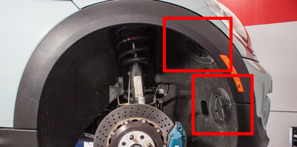 OE Spec Wheel Well Cover Caps for MINI R55 R56 R57 R58 - Headlamp & Fog Light Accessories | Perfect Fit Replacement Parts for MINI Cooper Hatchback & Convertible Models | DIY Car Maintenance & Protection Upgrade