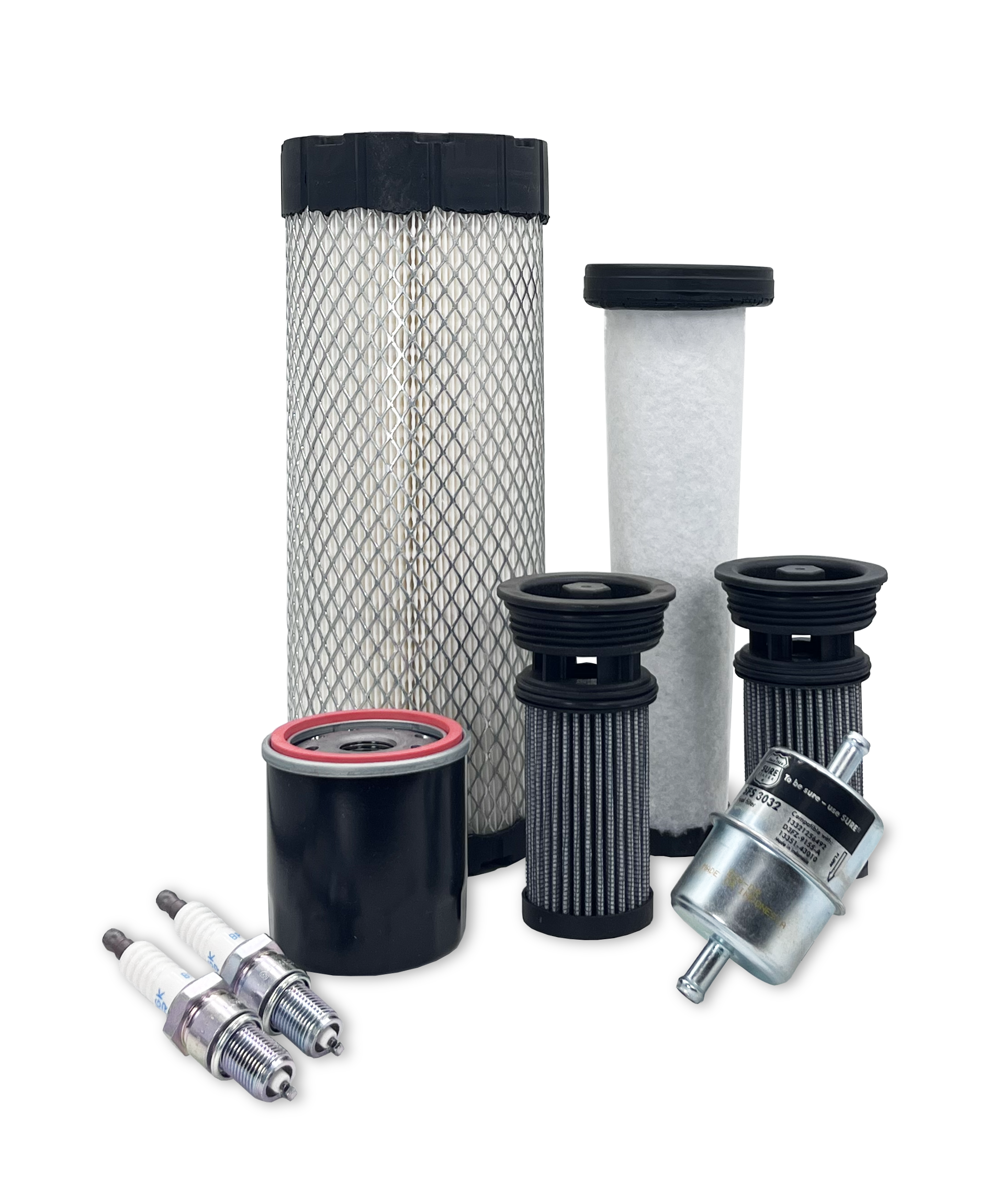 HERO® Maintenance Filter Kit for Toro 72910 Z Master Professional 5000 Series Zero Turn Mower - Air & Oil Filters Replacement - Compatible with Toro Commercial Lawn Mowers - Perfect for Landscaping & Lawn Care Maintenance