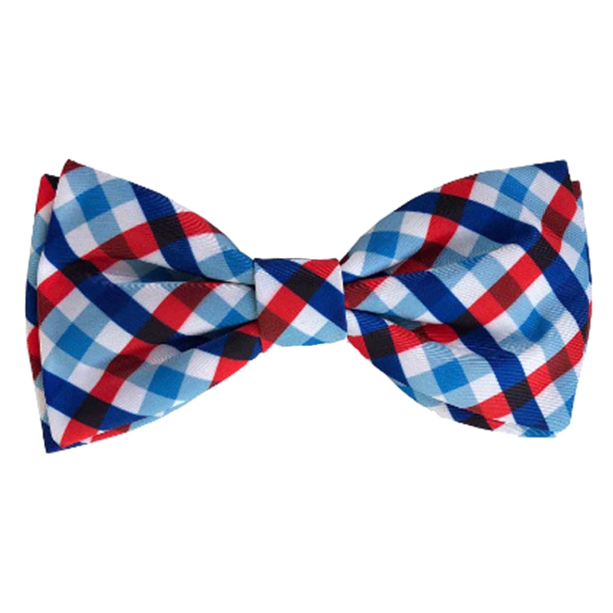 Huxley & Kent Extra-Large Pet Bow Tie - Picnic Check Pattern Dog & Cat Bow Tie Collar Attachment for 4th of July, Parties & Special Occasions | Cute Comfortable Durable Bowtie for Pets | H&K Pet Fashion Accessory