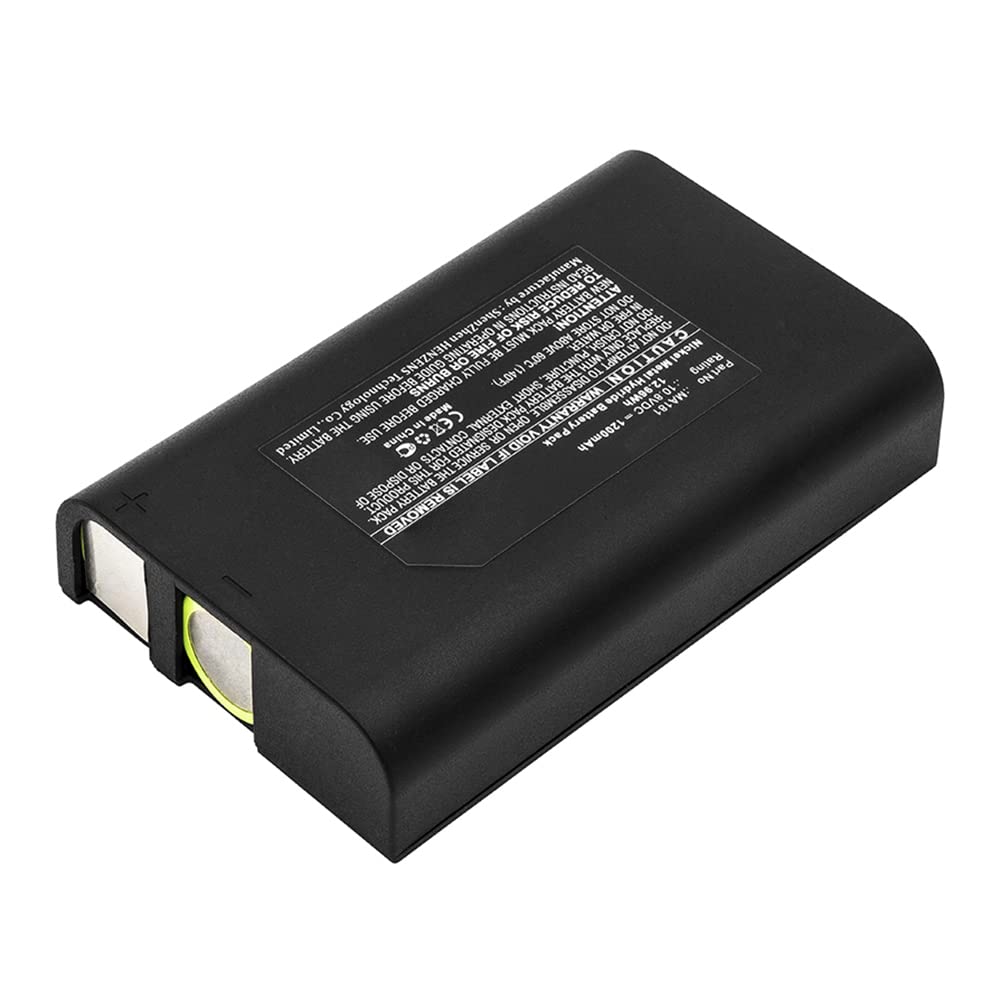 Synergy Digital 2-Way Radio Battery - 1200mAh Ni-MH Replacement for Uniden HH156D6 & APX500 (10.8V High Capacity) - Perfect for Outdoor Adventures, Emergency Communication, and Security Work