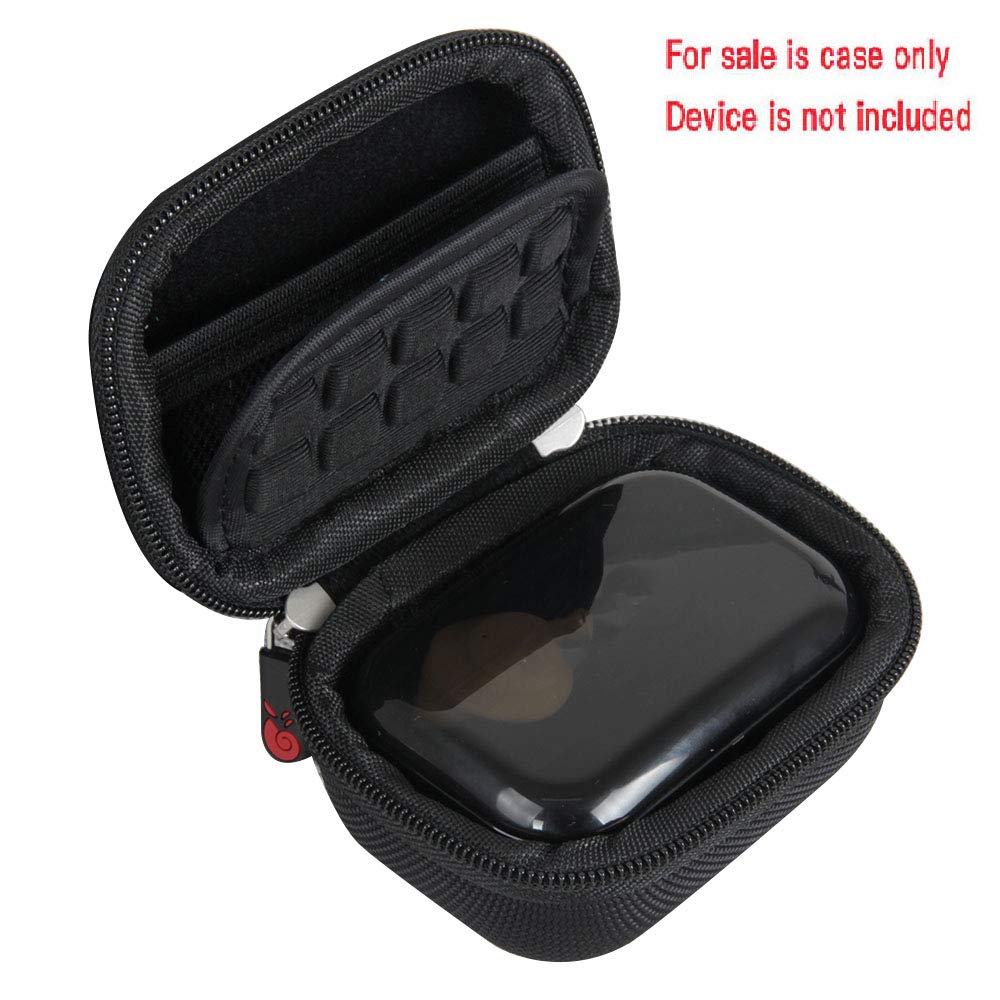 Hermitshell Hard Travel Case for iKanzi/PASONOMI Wireless Earbuds - Shockproof Protective Storage Box for Bluetooth Headphones - Perfect for Travel, Gym & Outdoor Activities